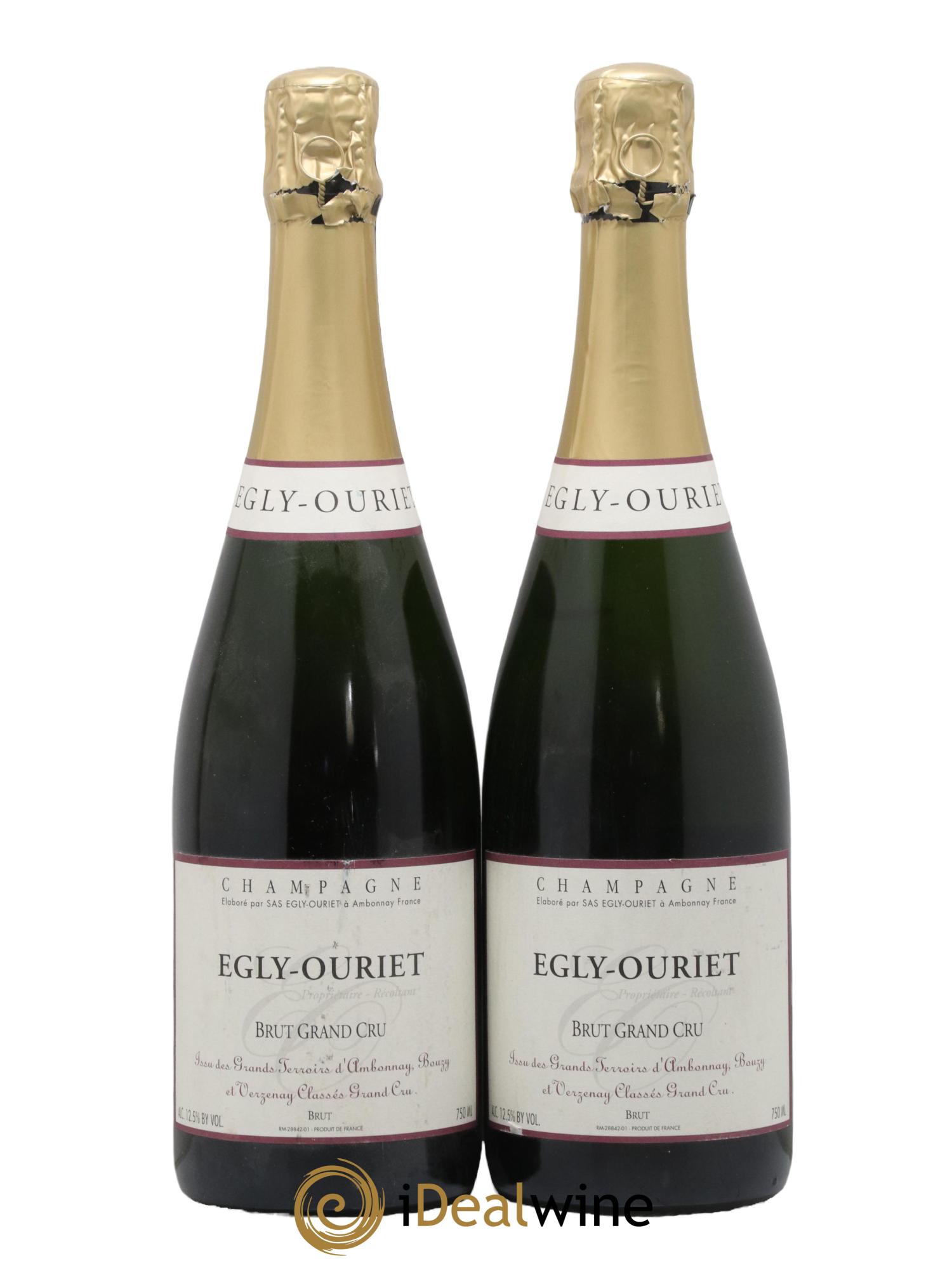 Grand Cru Brut Egly-Ouriet - Lot de 2 bouteilles - 0