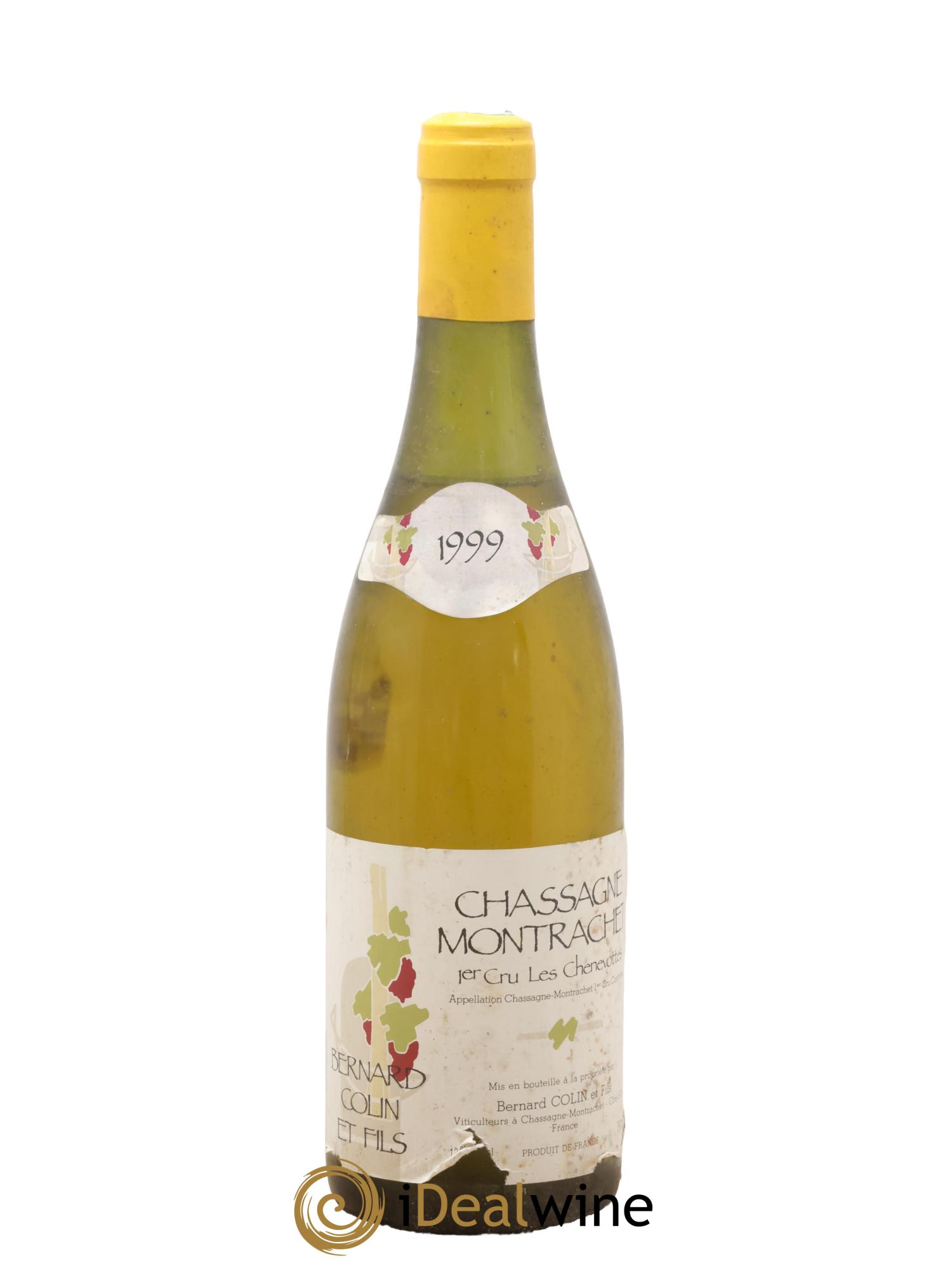 Chassagne-Montrachet 1er Cru Chenevottes Bernard Colin 1999 - Posten von 1 Flasche - 0