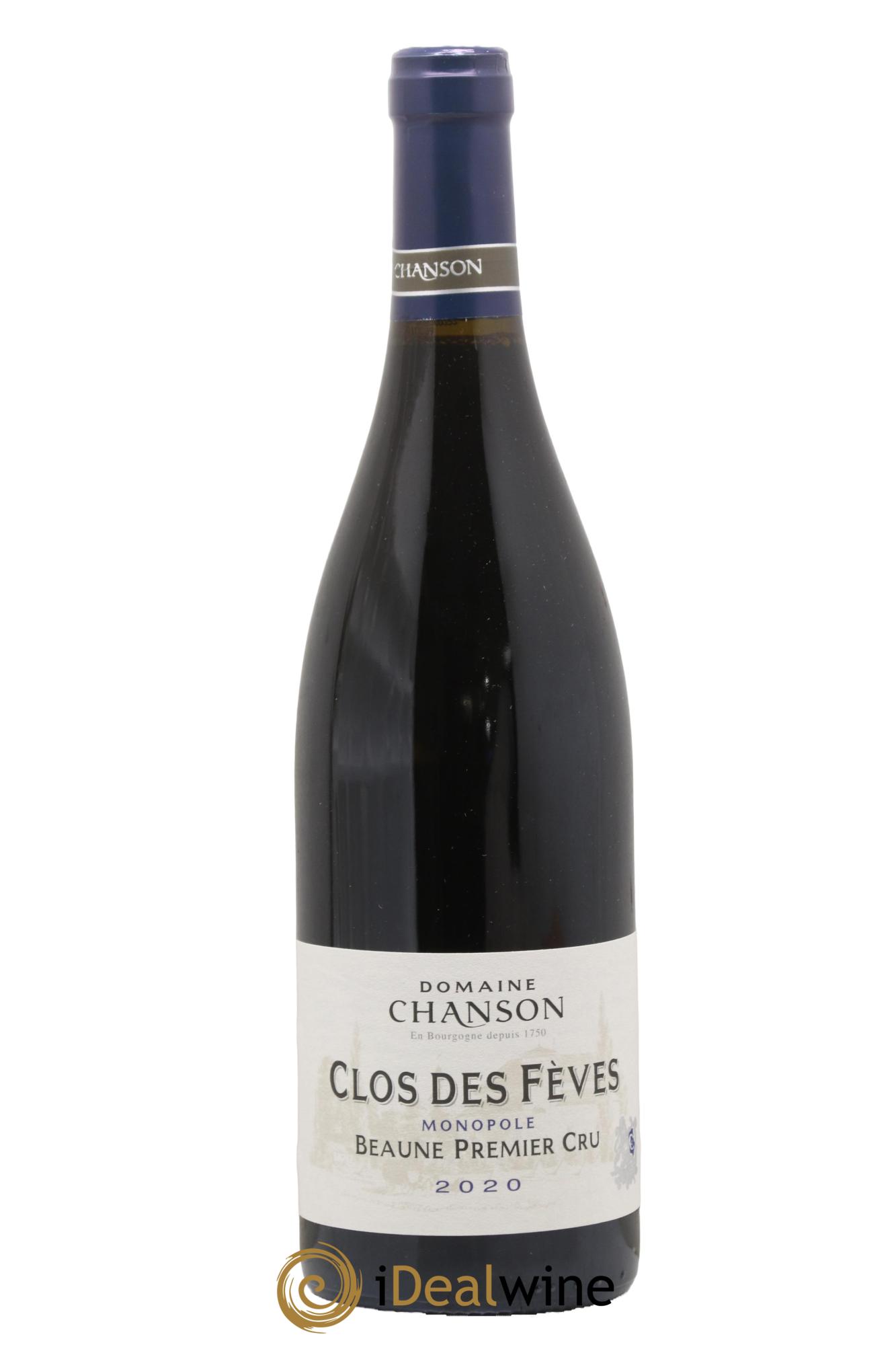 Beaune 1er Cru Clos des Fèves Chanson 2020 - Lot de 1 bouteille - 0