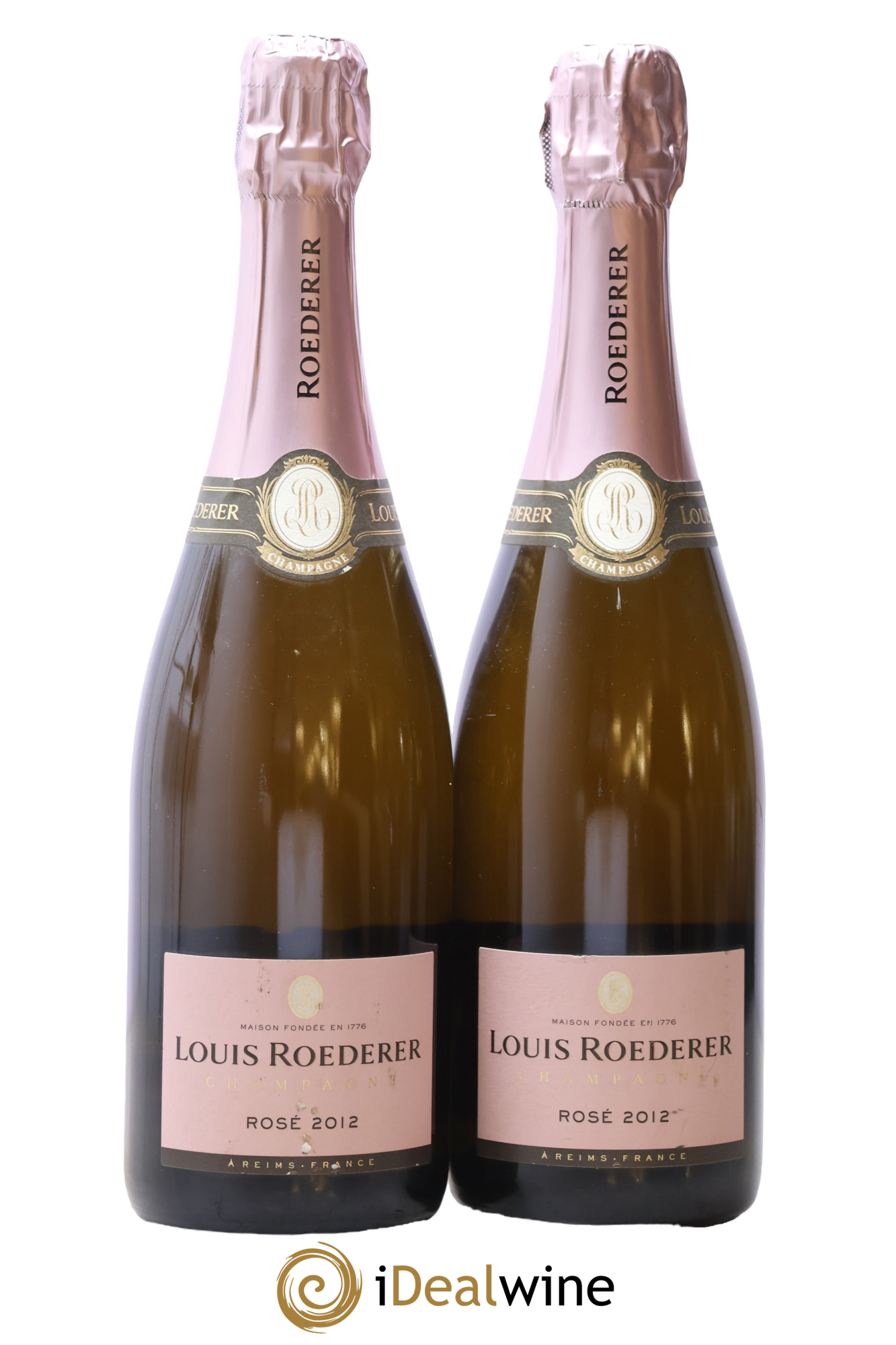 Rosé Brut Louis Roederer 2012 - Lot de 2 bouteilles - 0