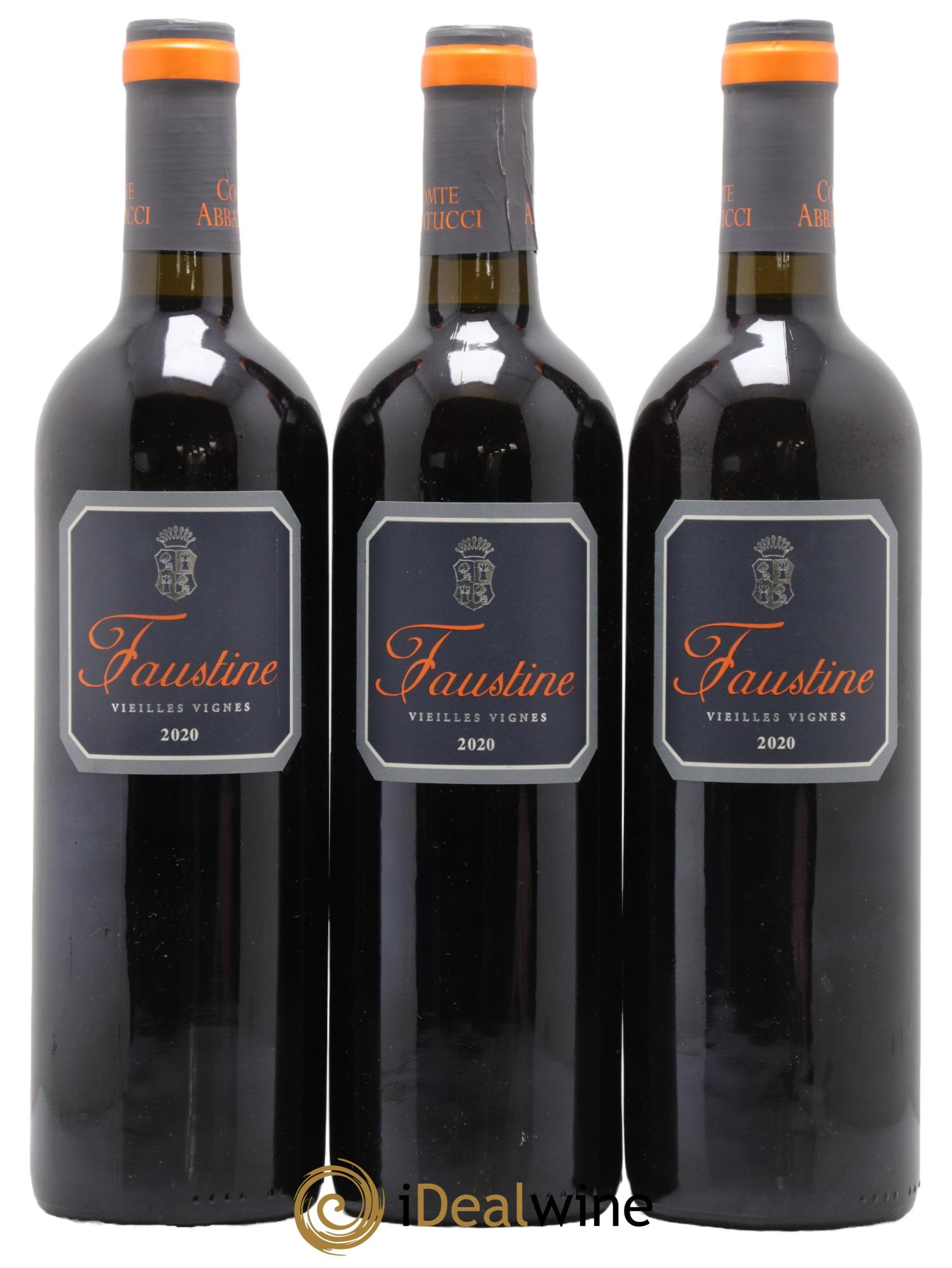 Vin de France Faustine Vieilles Vignes Comte Abbatucci (Domaine) 2020 - Lot de 3 bouteilles - 0
