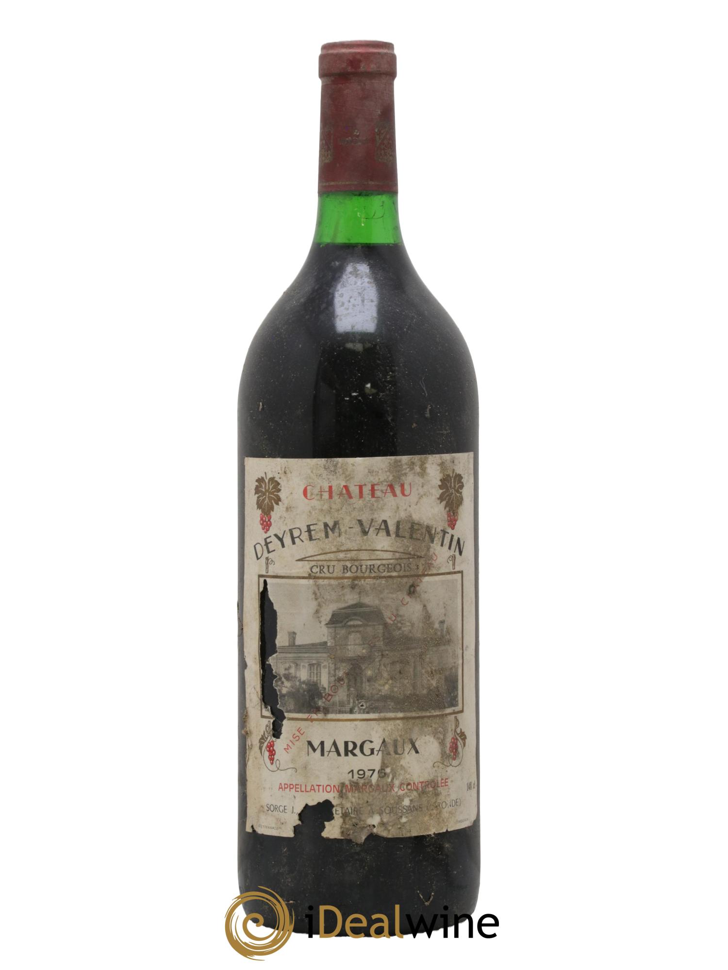 Château Deyrem Valentin Cru Bourgeois 1976 - Lot of 1 magnum - 0