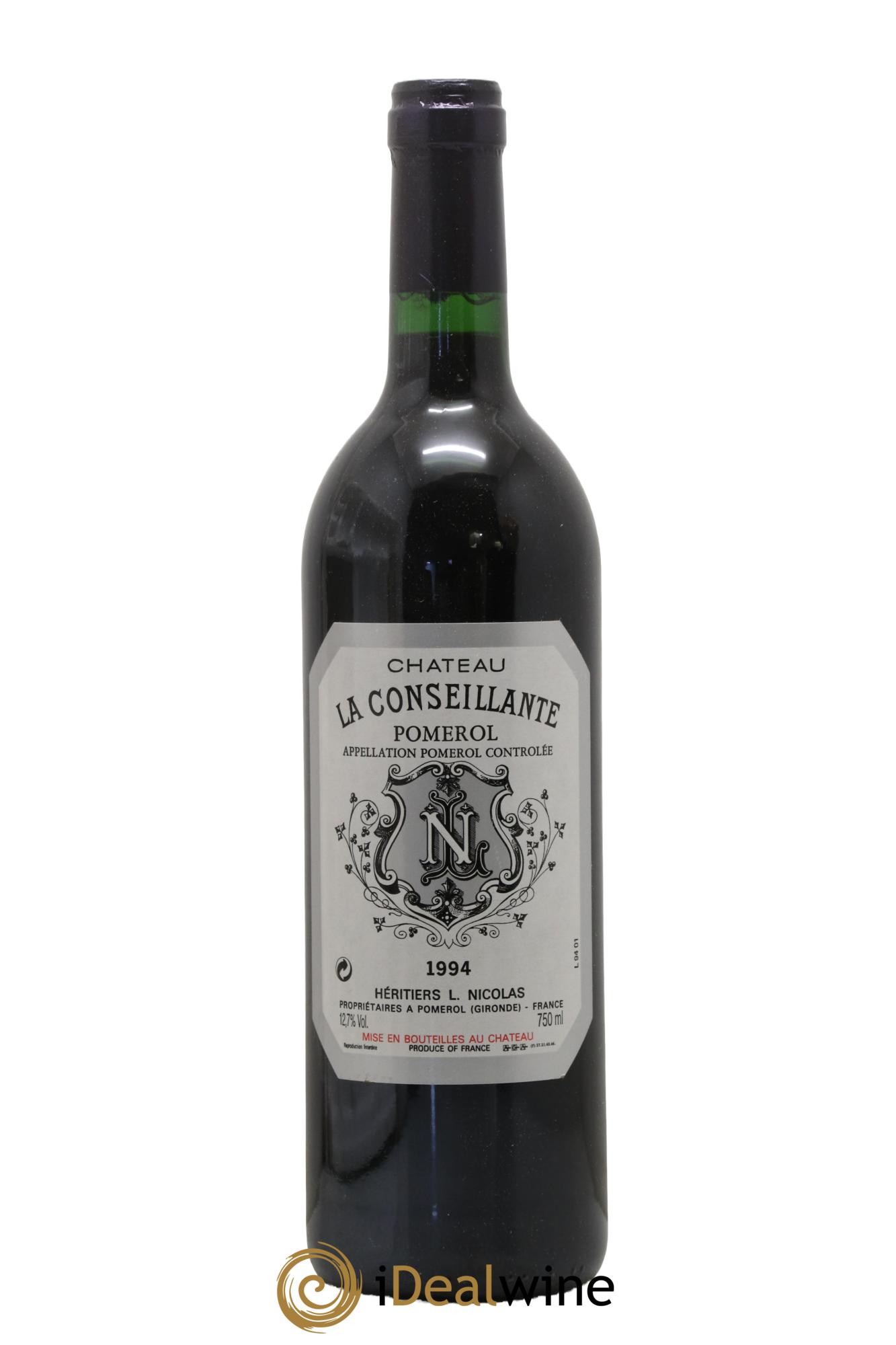 Château la Conseillante 1994 - Lot of 1 bottle - 0