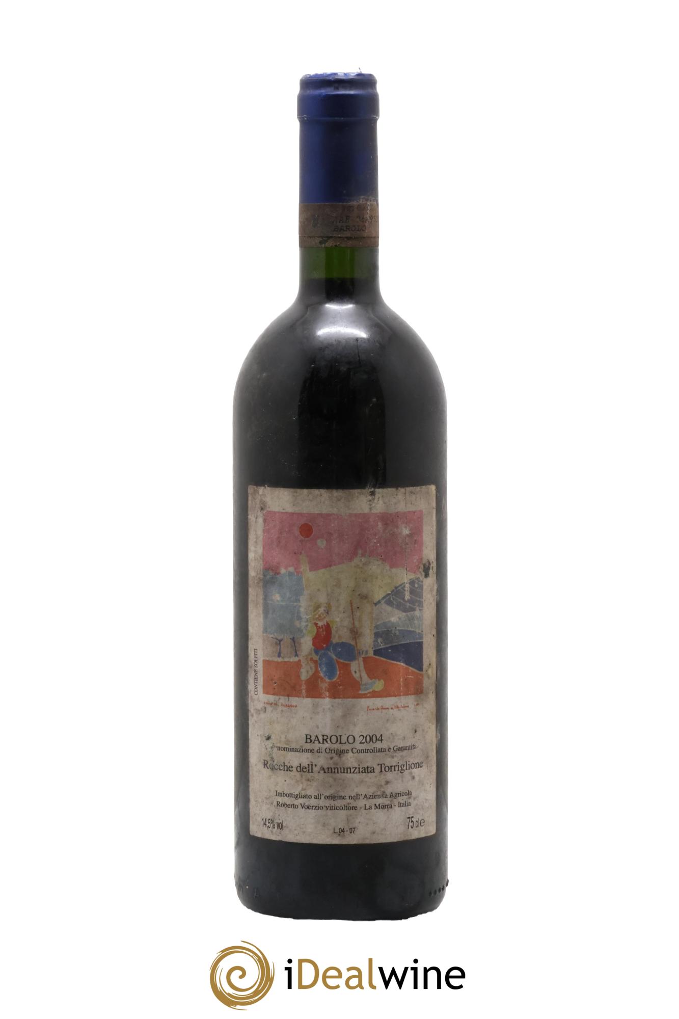 Barolo DOCG Rocche dell'Annunziata Torriglione Roberto Voerzio 2004 - Lotto di 1 bottiglia - 0