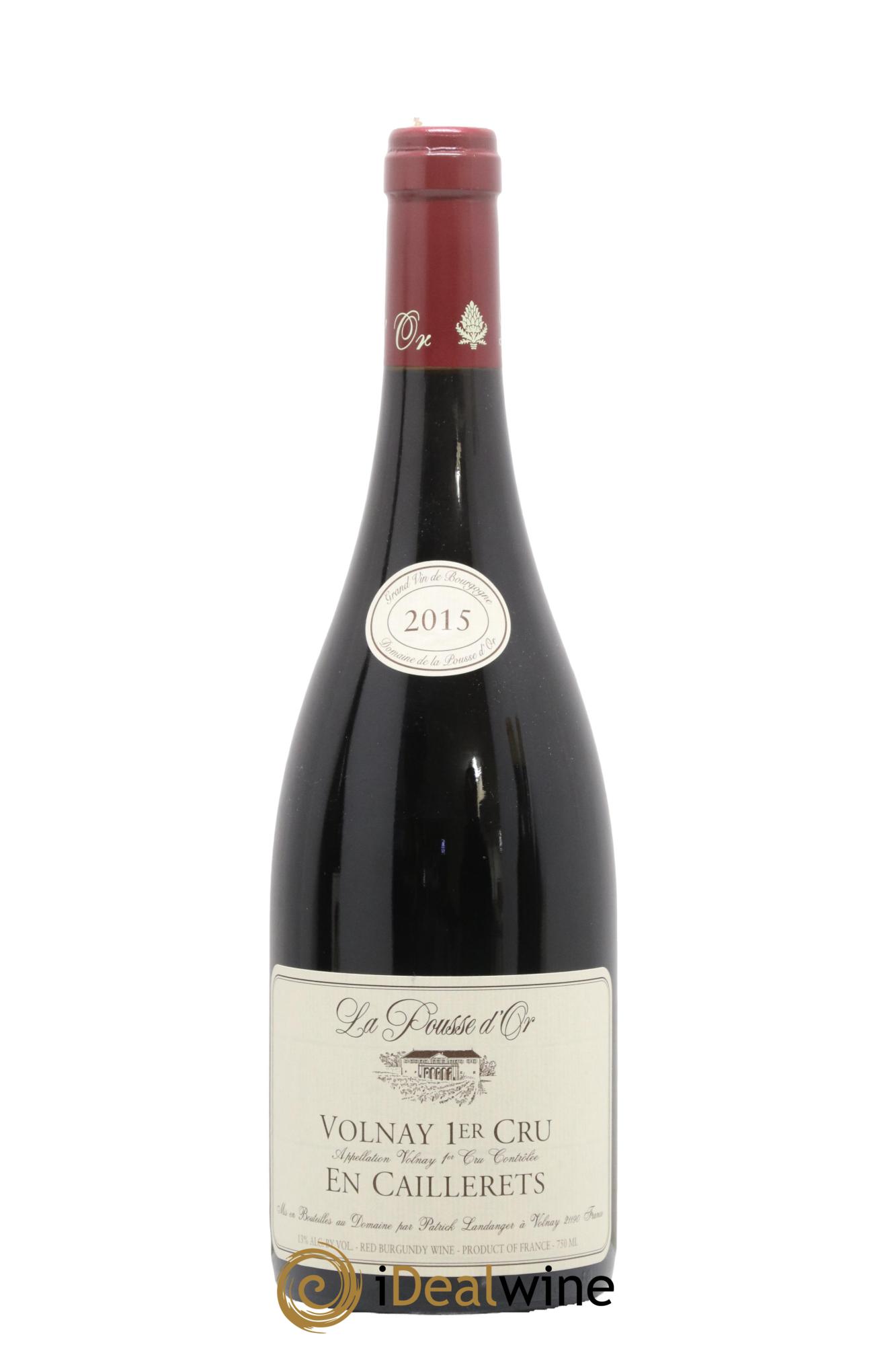 Volnay 1er Cru Les Caillerets La Pousse d'Or (Domaine de) 2015 - Lot of 1 bottle - 0
