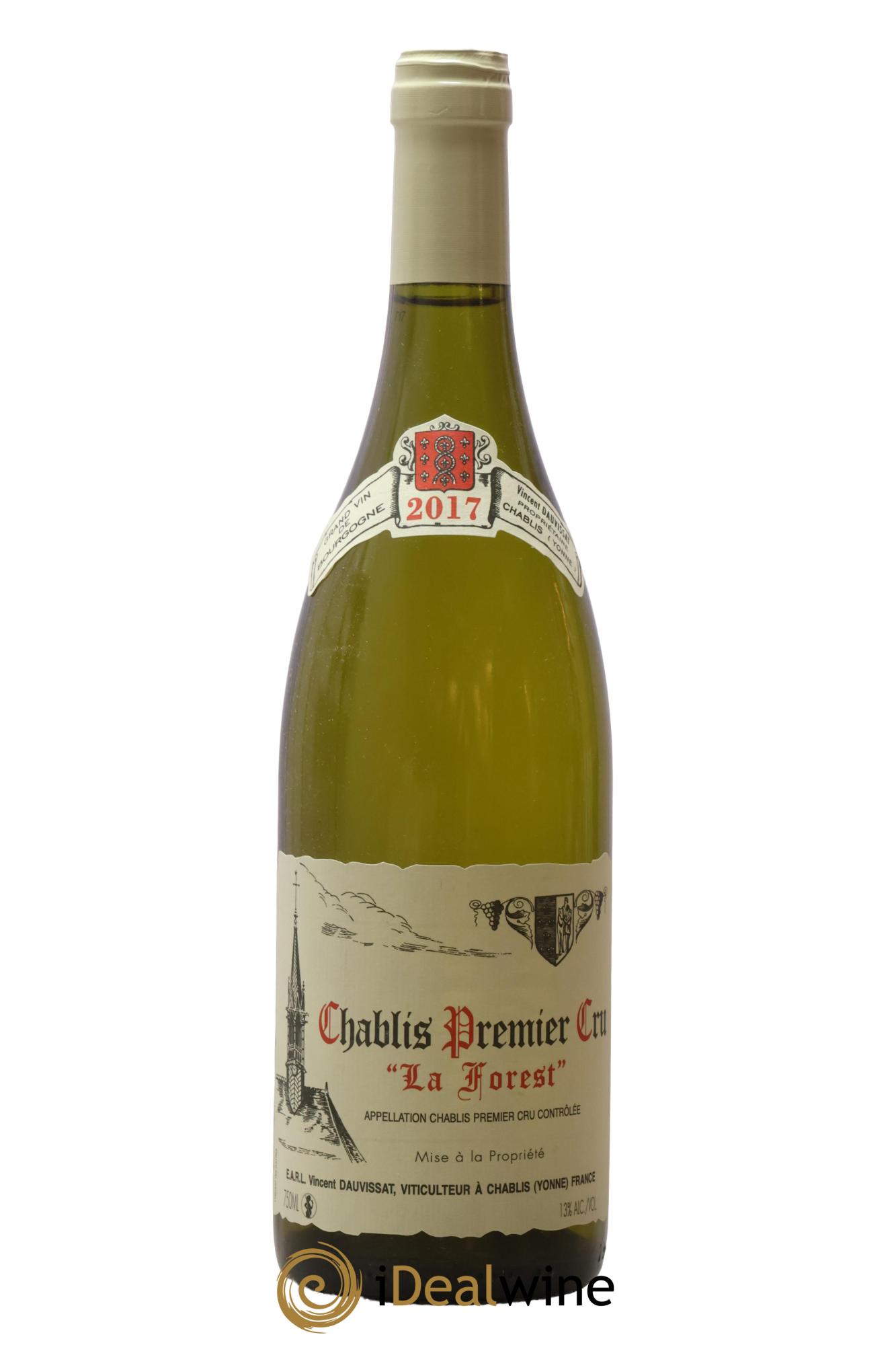 Chablis 1er Cru La Forest Vincent Dauvissat (Domaine) 2017 - Lotto di 1 bottiglia - 0