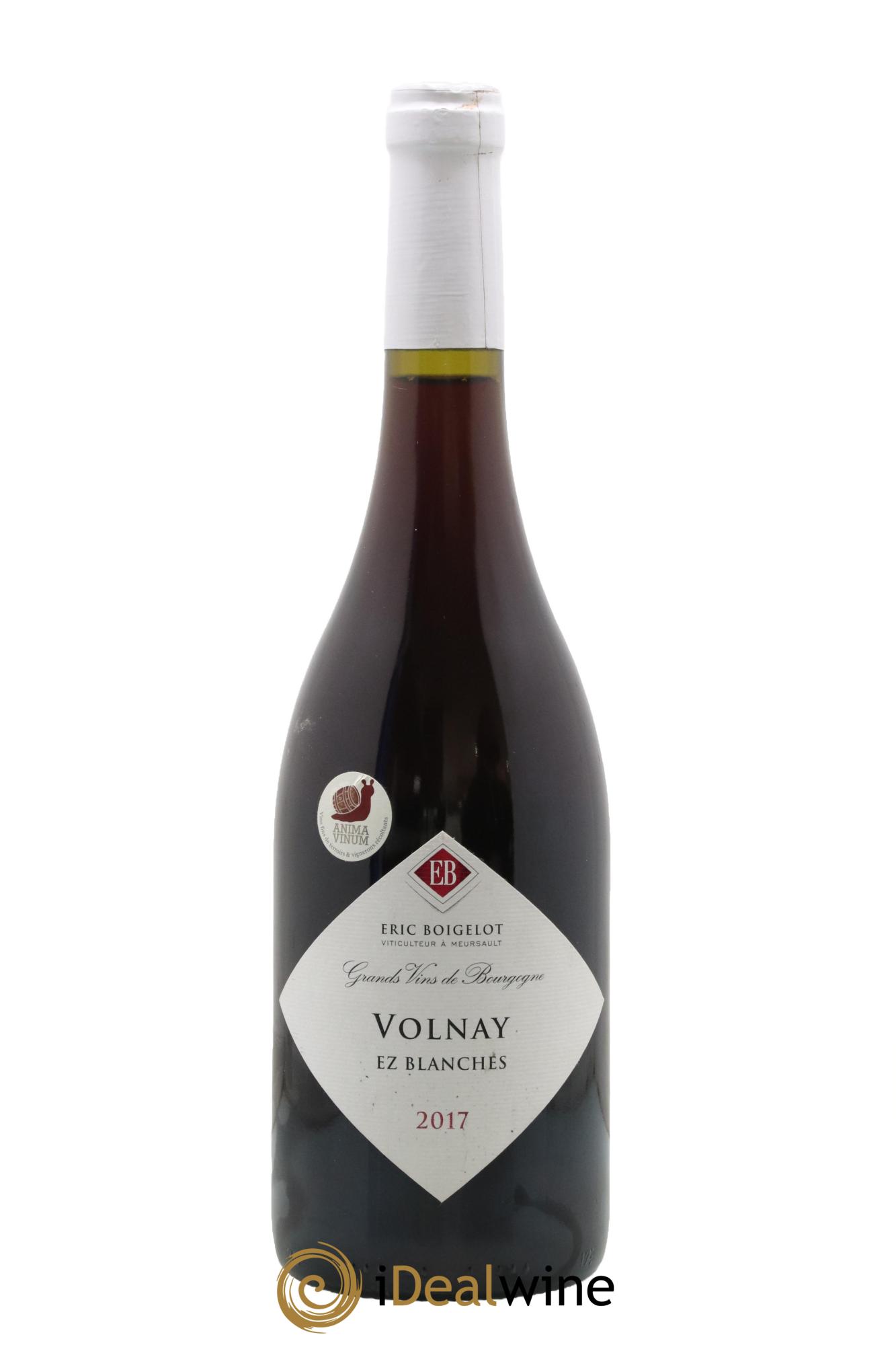 Volnay Ez Blanches Domaine Eric Boigelot 2017 - Lot de 1 bouteille - 0