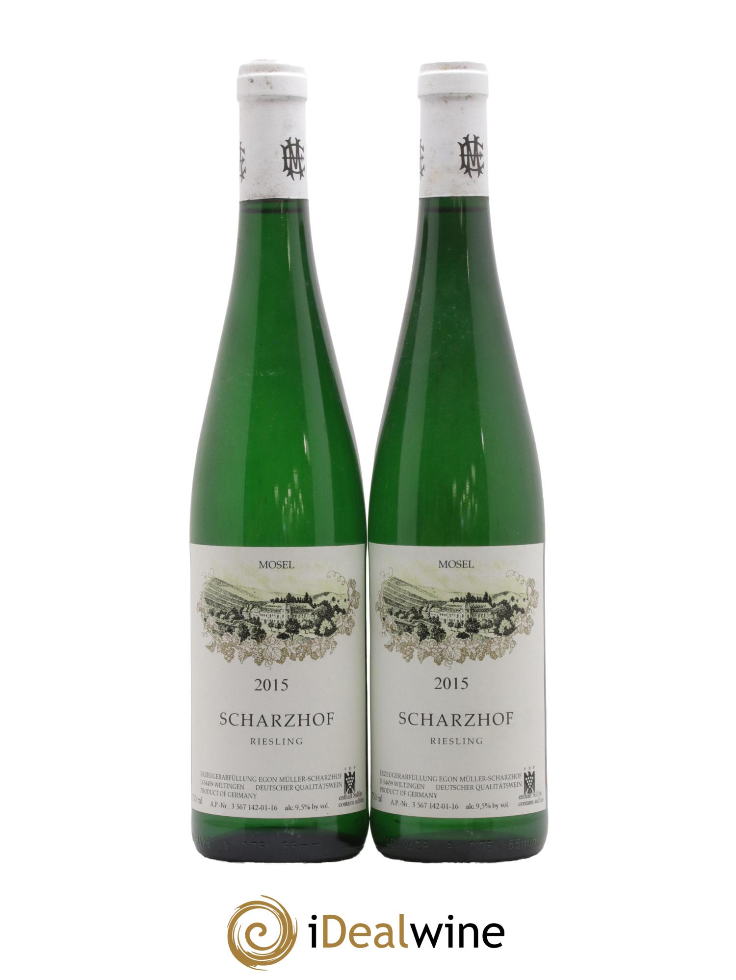 Riesling Scharzhof Egon Muller 2015 - Lotto di 2 bottiglie - 0