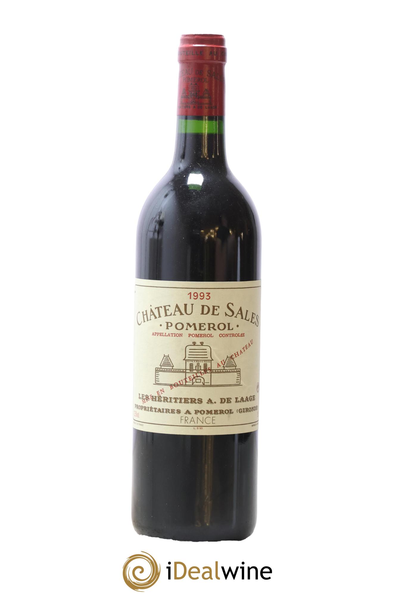 Château de Sales 1993 - Lot of 1 bottle - 0