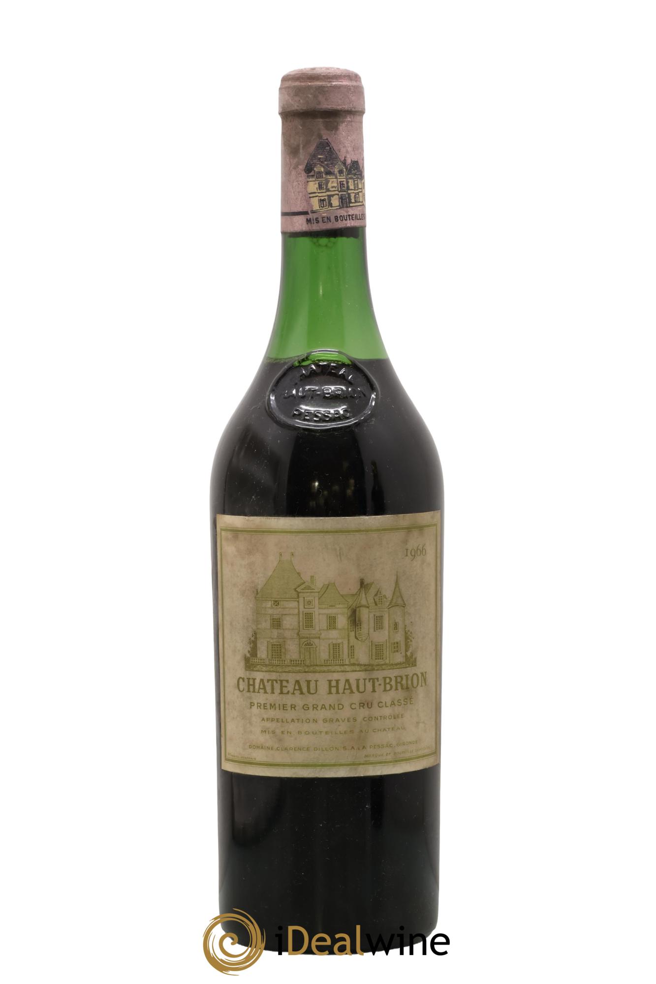 Château Haut Brion 1er Grand Cru Classé 1966 - Lot de 1 bouteille - 0