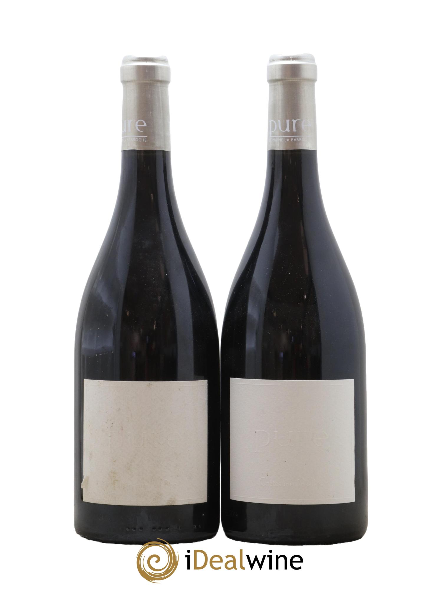 Châteauneuf-du-Pape Cuvée Pure Domaine La Barroche 2014 - Lot de 2 bouteilles - 0