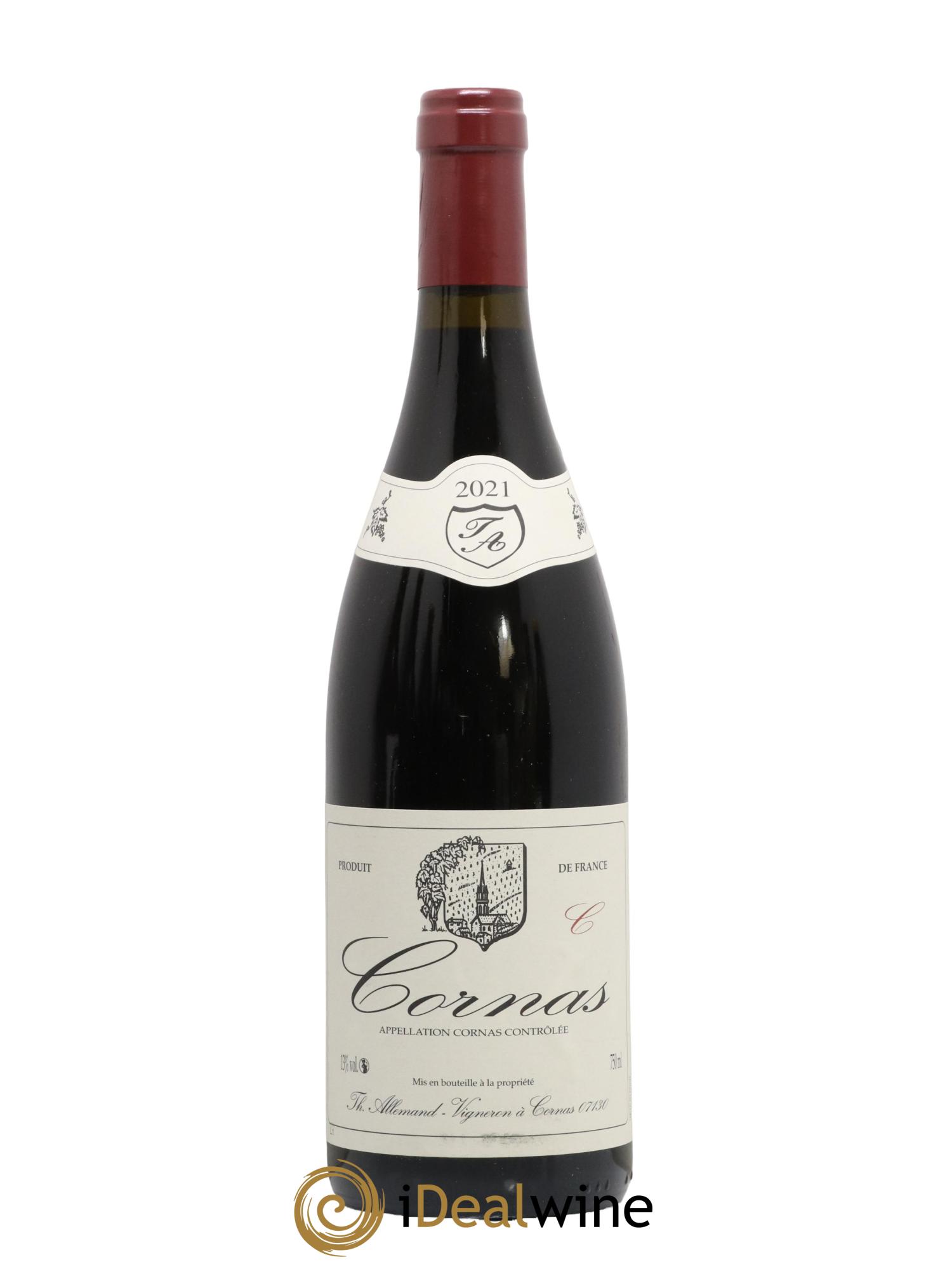 Cornas Chaillot Thierry Allemand 2021 - Posten von 1 Flasche - 0