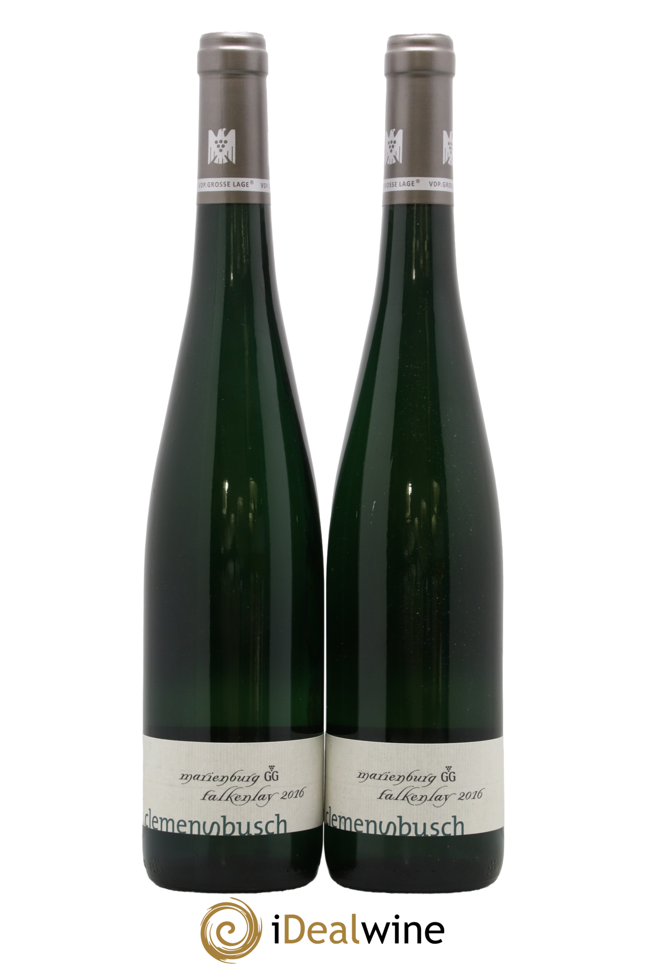 Allemagne Mosel-Saar Riesling Clemens Bush Marrienburg Falkenlay GG 2016 - Lot de 2 bouteilles - 0