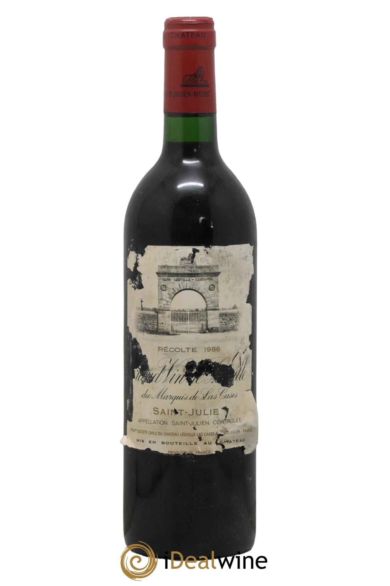 Château Léoville Las Cases 2ème Grand Cru Classé 1986 - Lotto di 1 bottiglia - 0