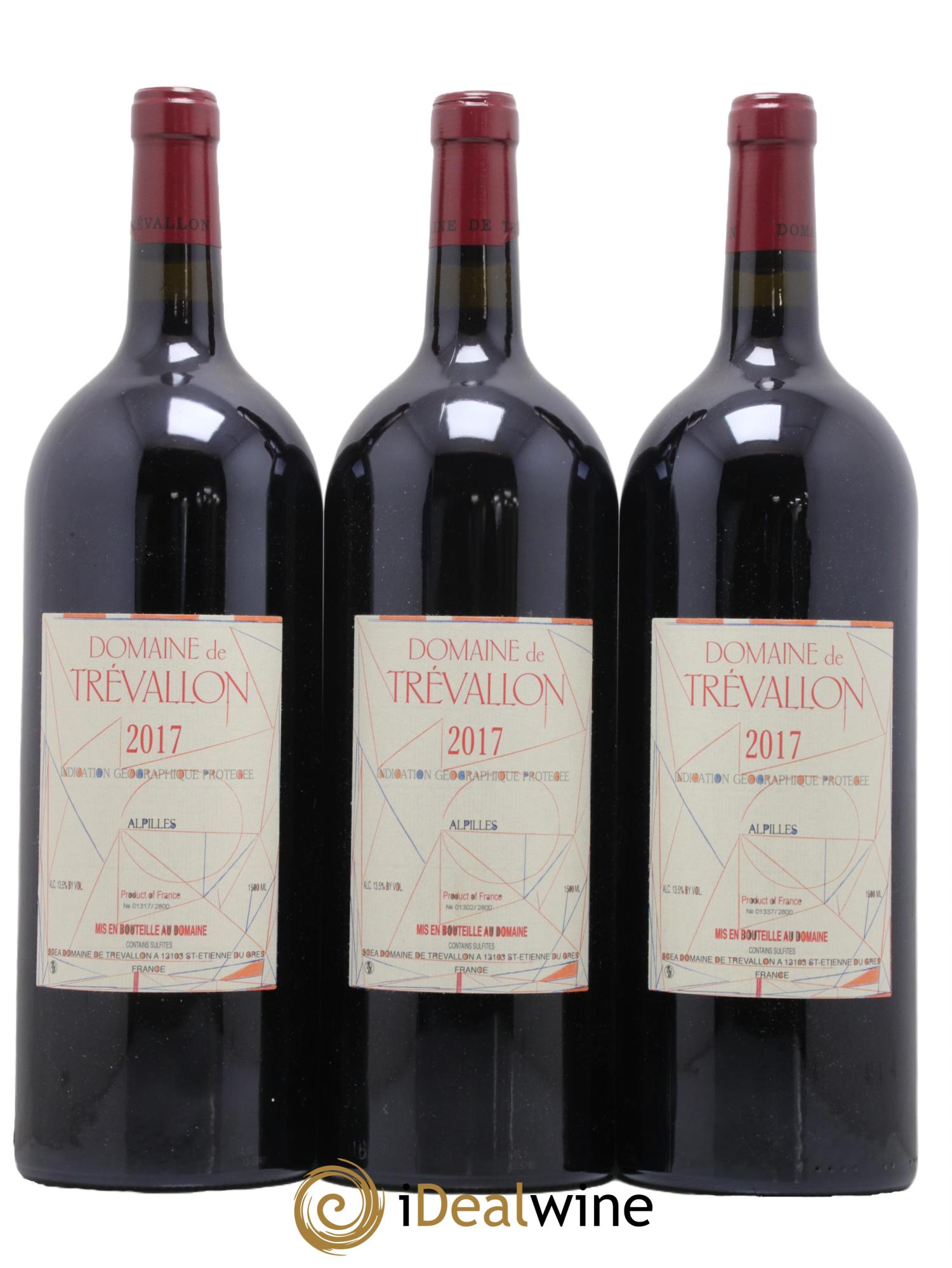Alpilles Trévallon (Domaine de) Eloi Dürrbach 2017 - Lot de 3 magnums - 0