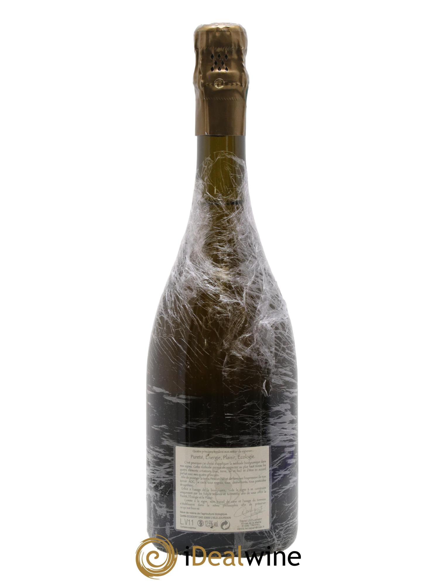 L'Apôtre Blanc de Blancs 1er Cru Extra-Brut David Leclapart - Lot de 1 bouteille - 1