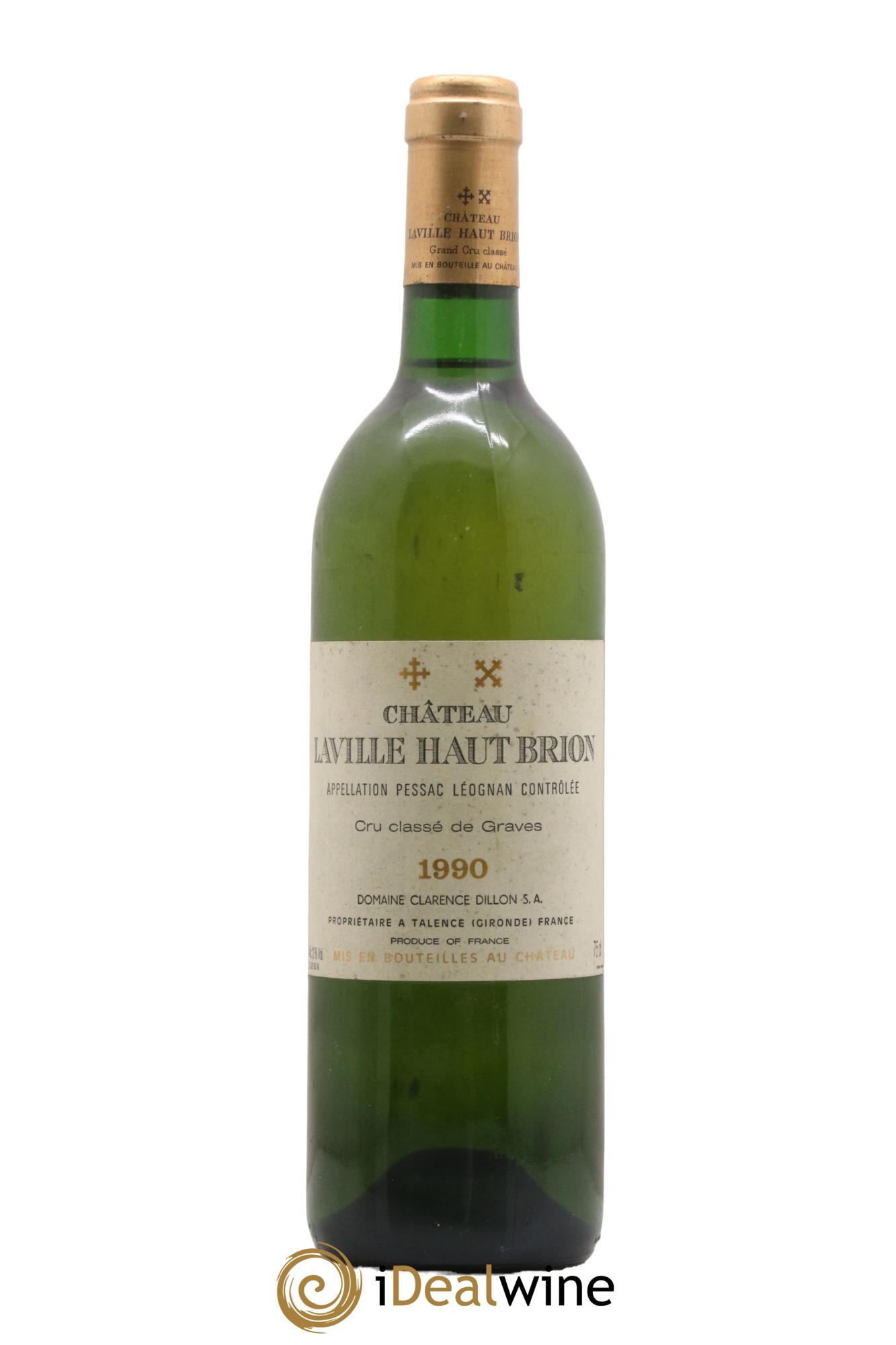 Château Laville Haut-Brion Cru Classé de Graves 1990 - Lot de 1 bouteille - 0