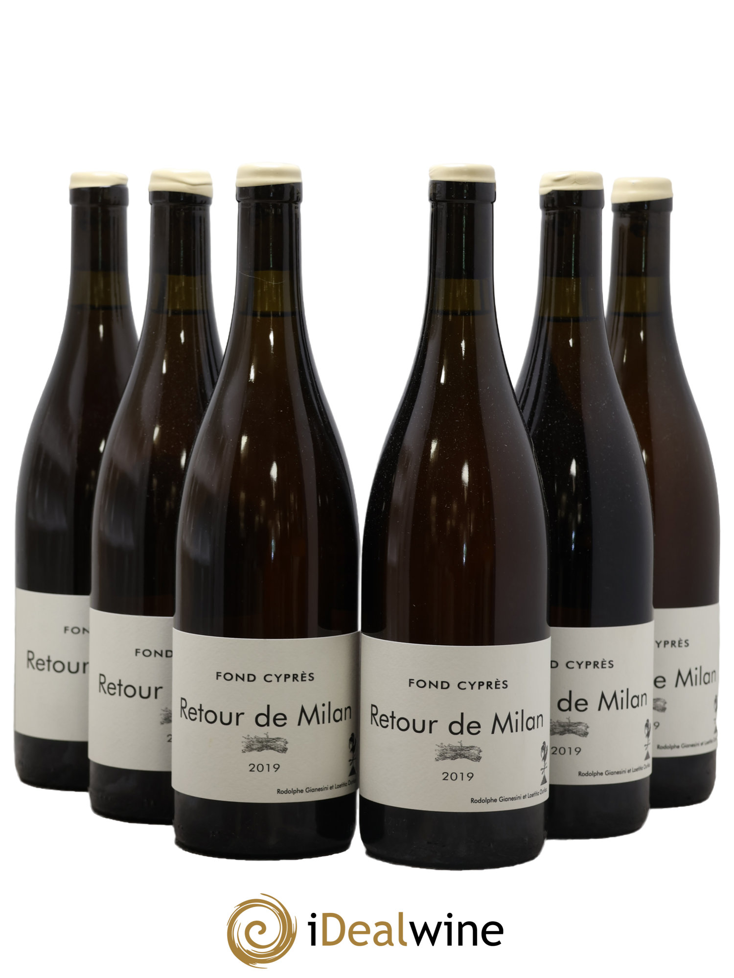 Vin de France Retour de Milan Fond Cyprès 2019 - Lot de 6 bouteilles - 0