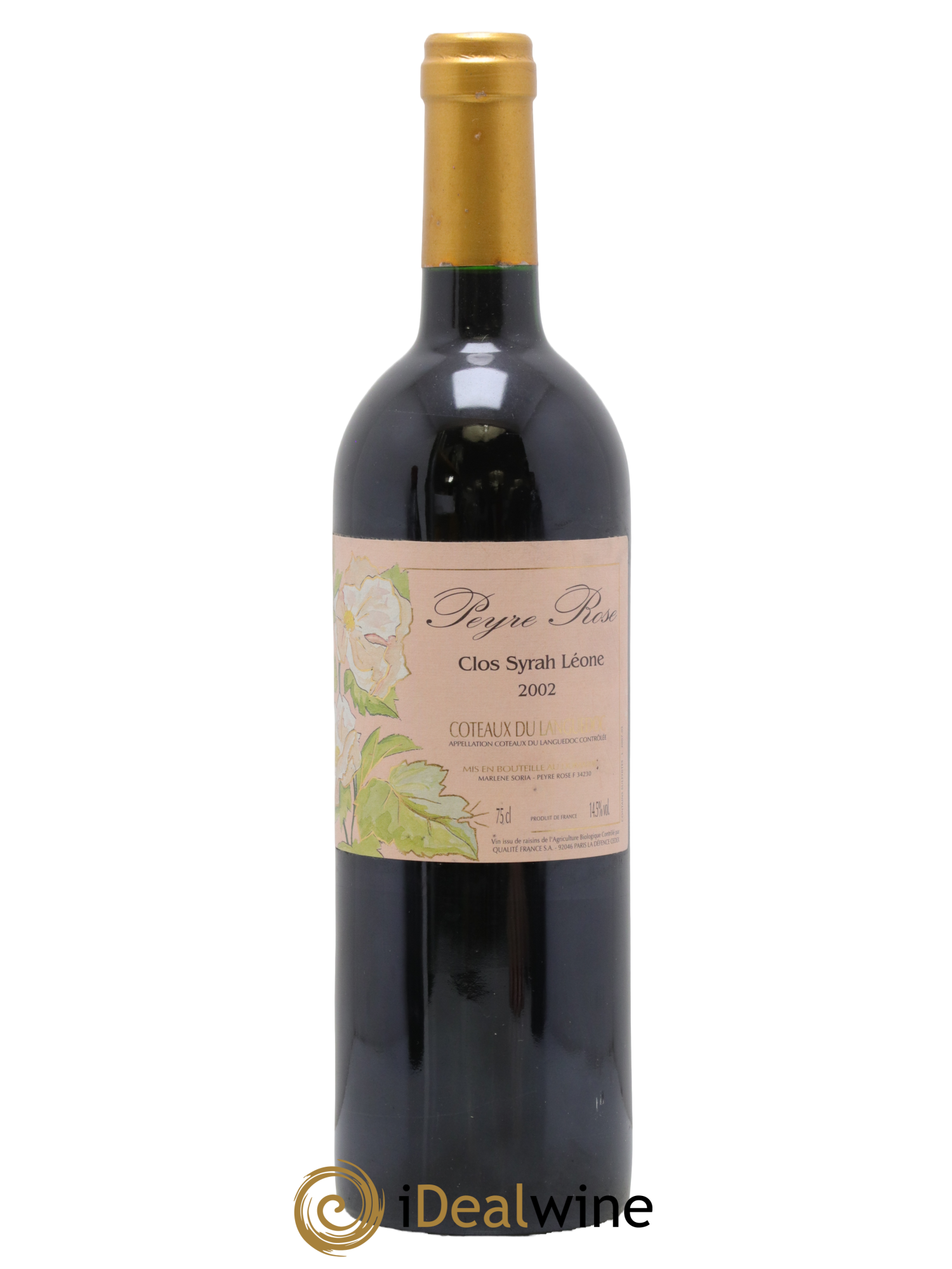 Coteaux du Languedoc Domaine Peyre Rose Belle Léone (anciennement Syrah Léone) Marlène Soria 2002 - Lot of 1 bottle - 0