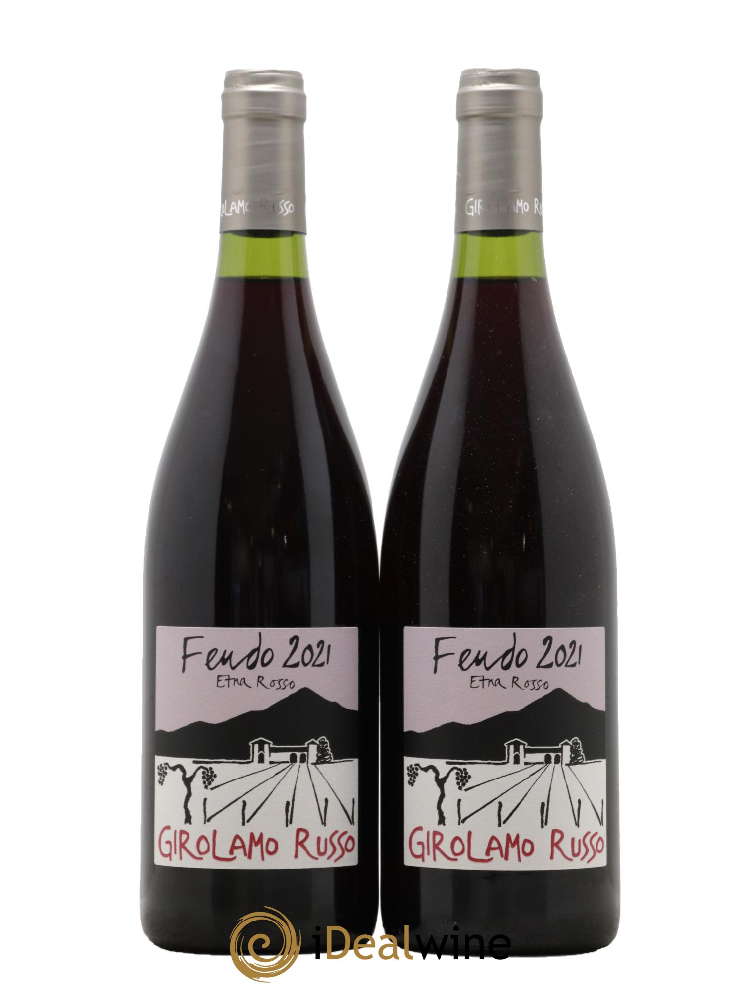 Italie Etna Feudo di Mezzo Girolamo Russo 2021 - Lot de 2 bouteilles - 0