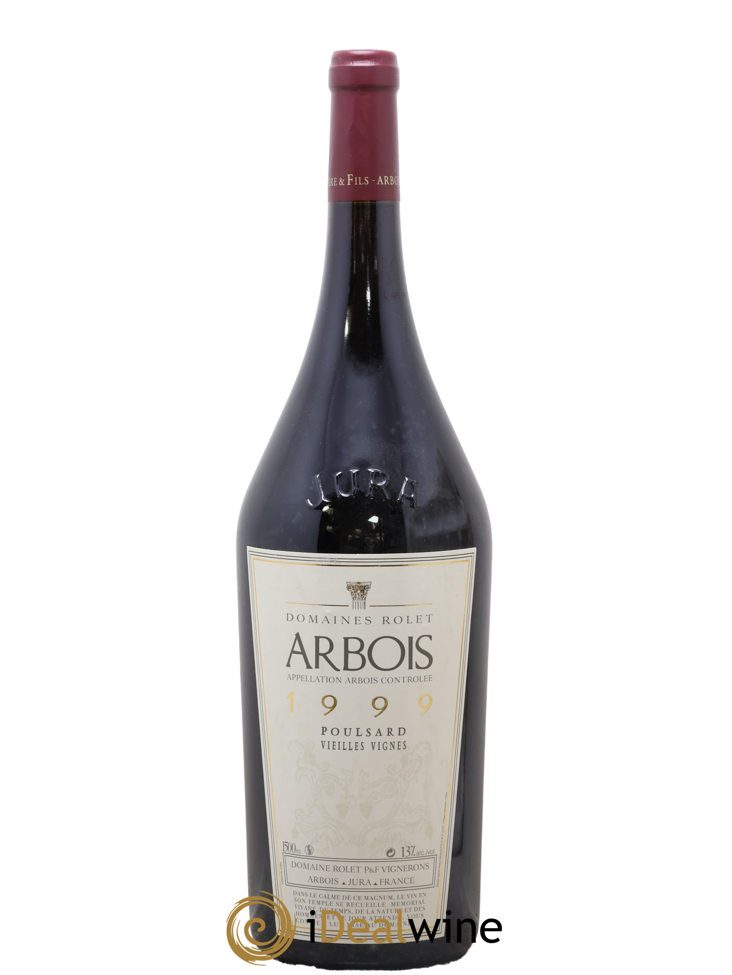 Arbois Poulsard Vieilles Vignes Domaine Rolet 1999 - Lot of 1 magnum - 0