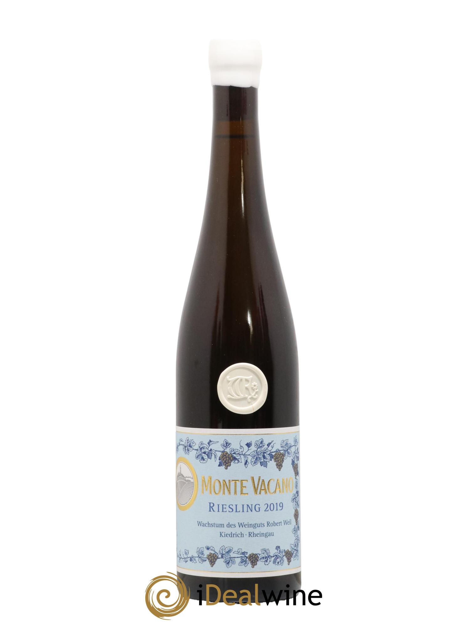 Allemagne Rheingau Riesling Kiedricher Grafenberg Monte Vacano Weingut Robert Weil 2019 - Posten von 1 Flasche - 1