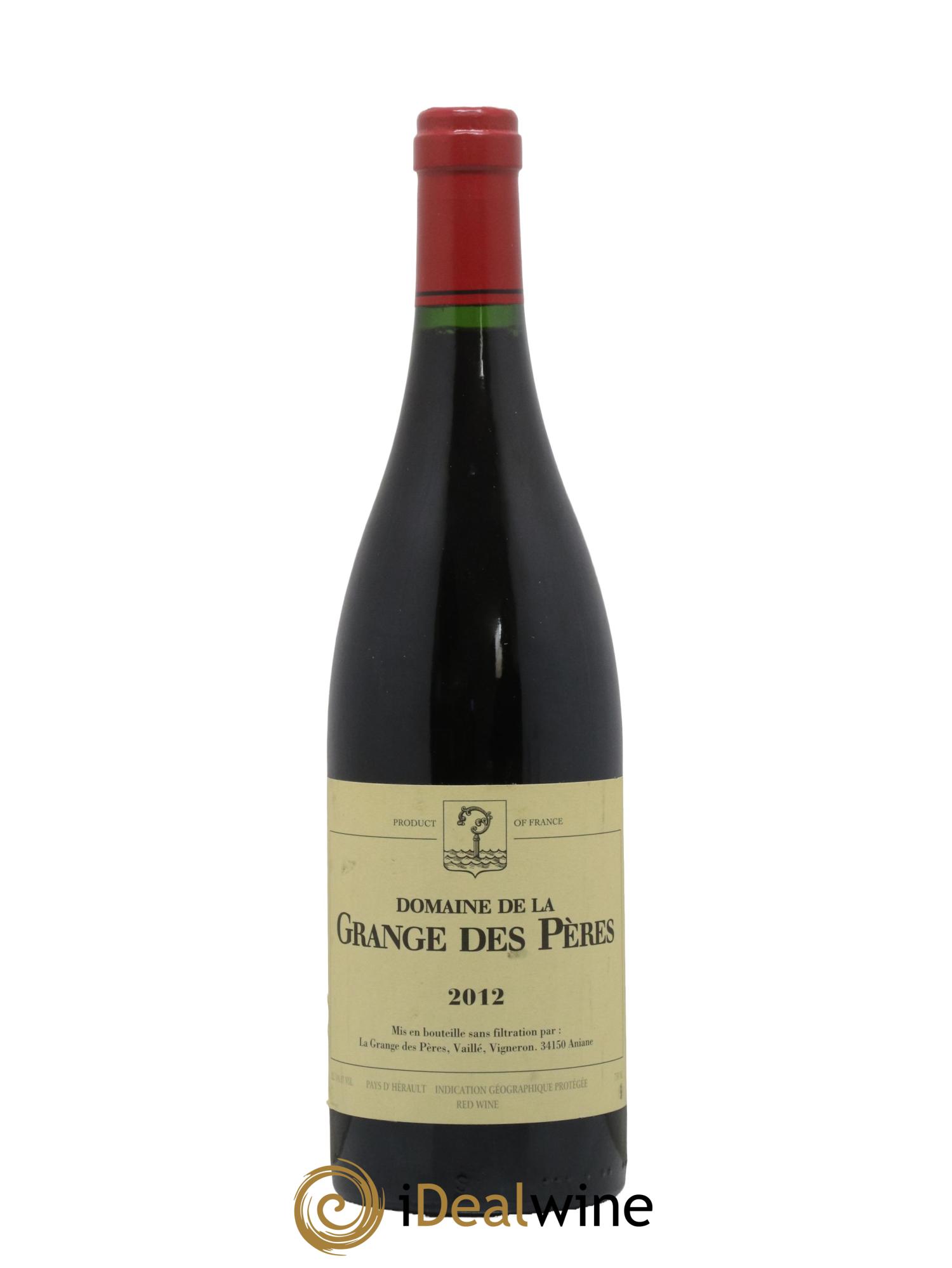 Pays d'Hérault Grange des Pères Laurent Vaillé 2012 - Lot de 1 bouteille - 0