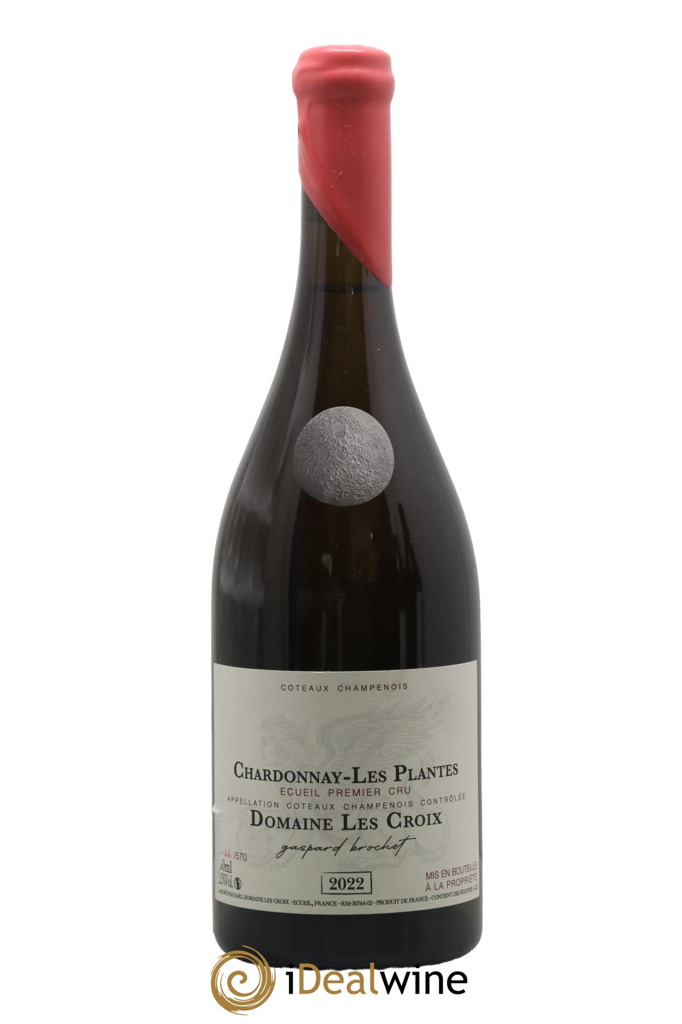 Coteaux Champenois Eceuil 1er Cru Les Plantes Domaine Les Croix Gaspard Brochet 2022 - Lot de 1 bouteille - 0