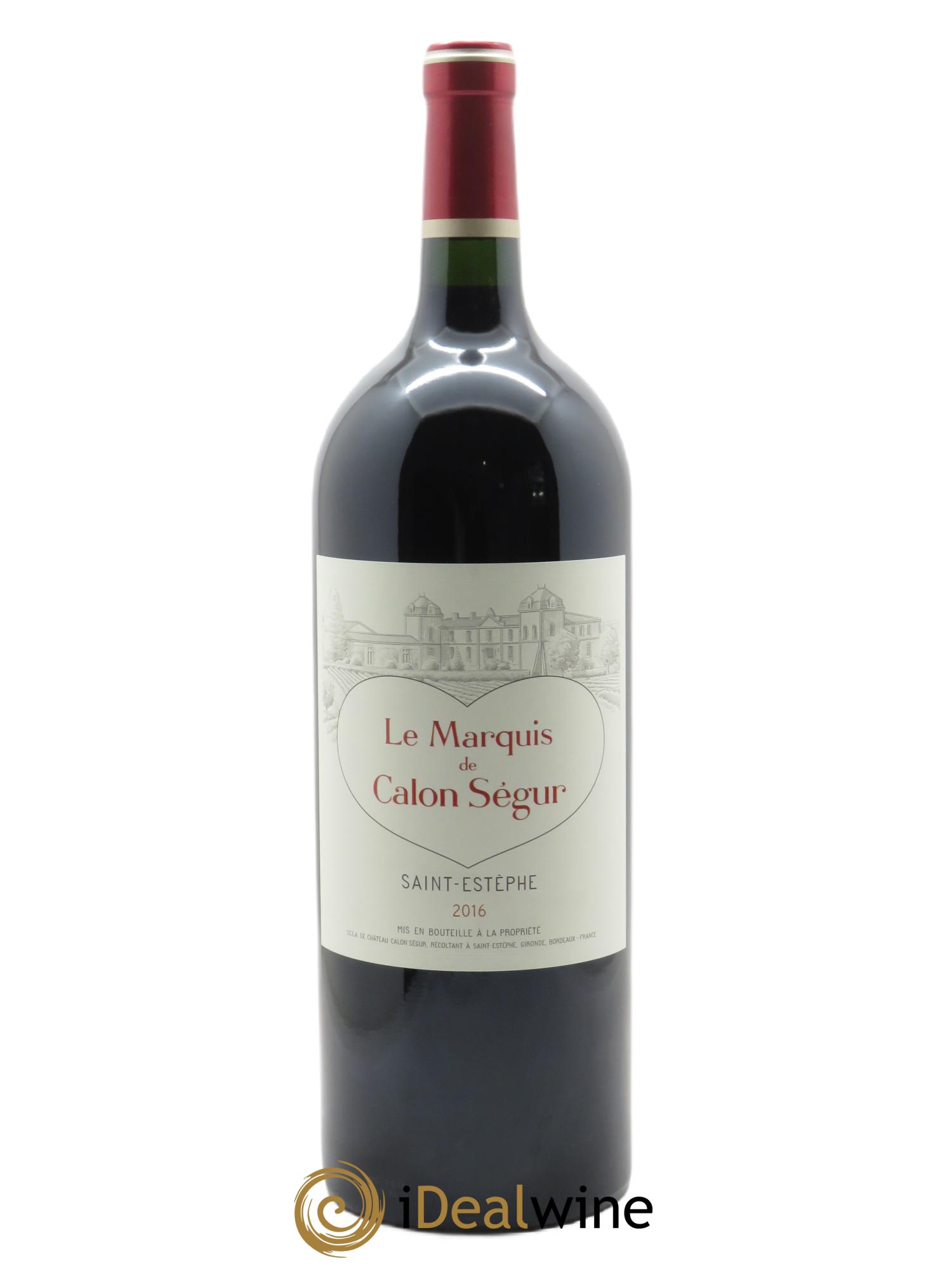 Marquis de Calon Second Vin 2016 - Lot of 1 magnum - 0
