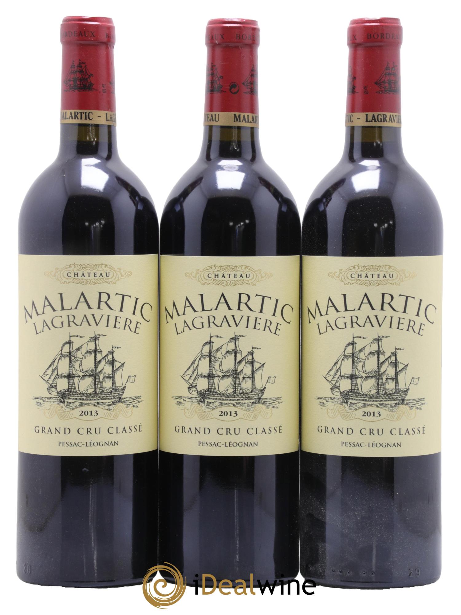 Château Malartic-Lagravière Cru Classé de Graves 2013 - Lotto di 12 bottiglie - 2