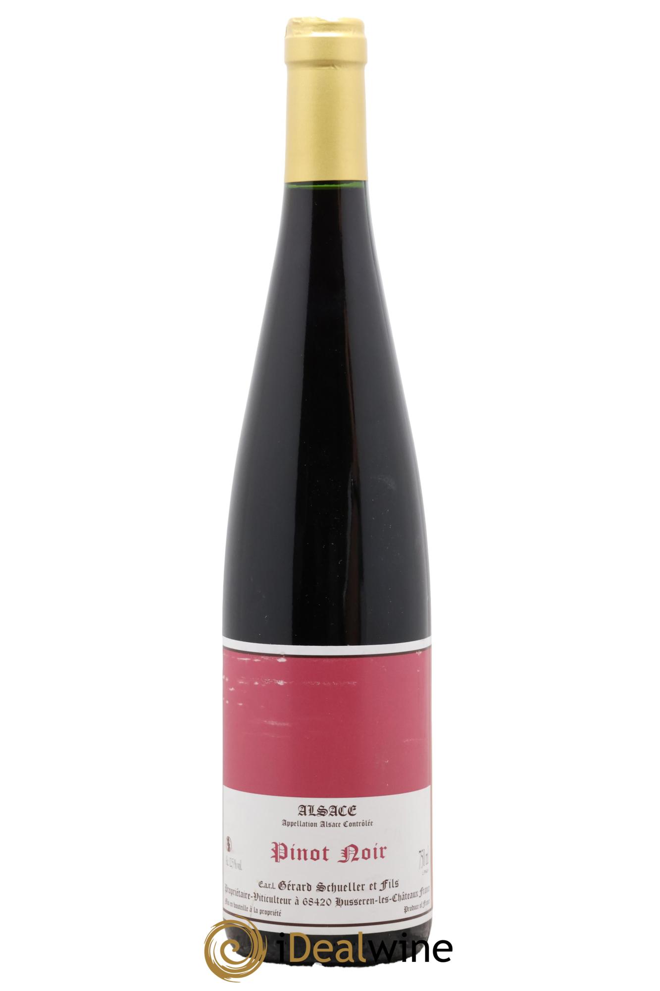Alsace Pinot Noir LN012 Gérard Schueller (Domaine) Les chaffots Domaine Schmitt 2024 - Lot de 1 bouteille - 0