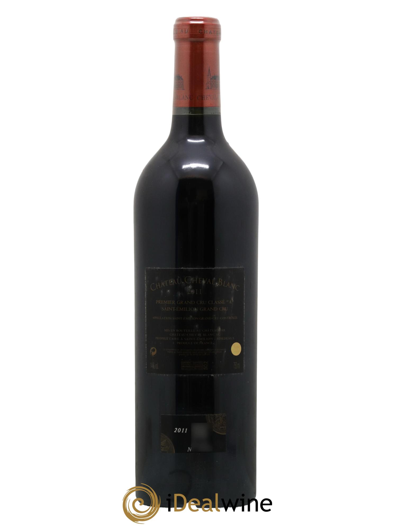 Château Cheval Blanc 1er Grand Cru Classé A 2011 - Lot de 1 bouteille - 2