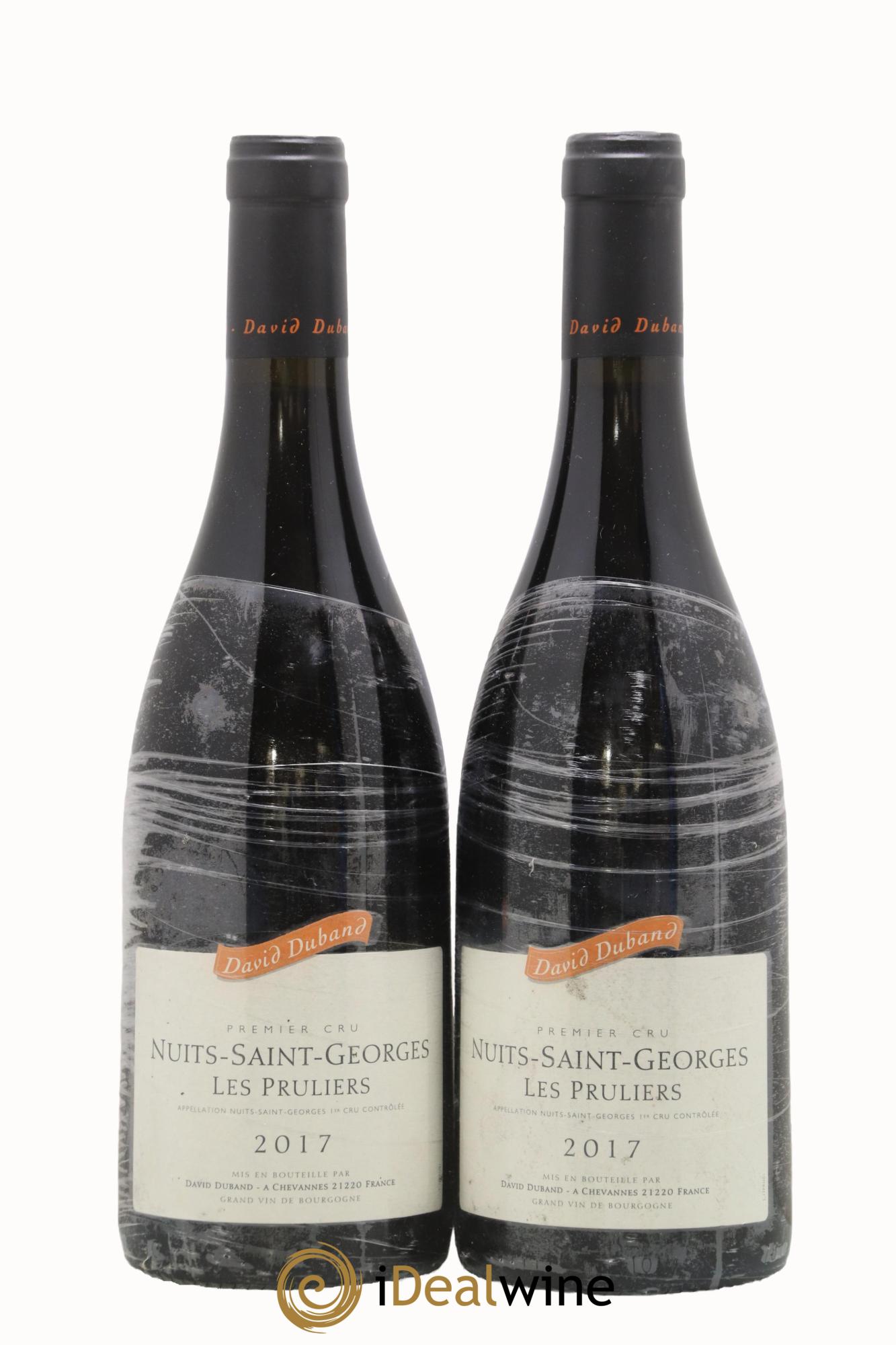 Nuits-Saint-Georges 1er Cru Les Pruliers David Duband (Domaine) 2017 - Lotto di 2 bottiglie - 0