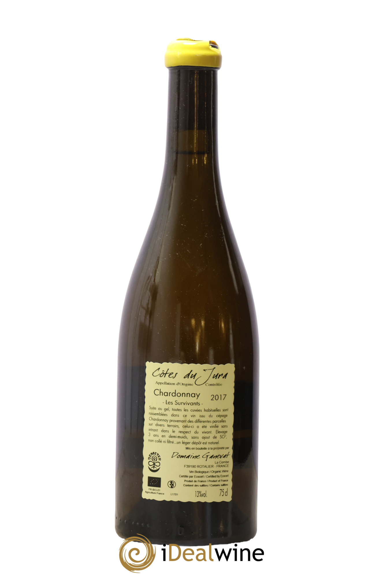 Côtes du Jura Les Survivants Jean-François Ganevat (Domaine) 2017 - Lot de 1 bouteille - 1