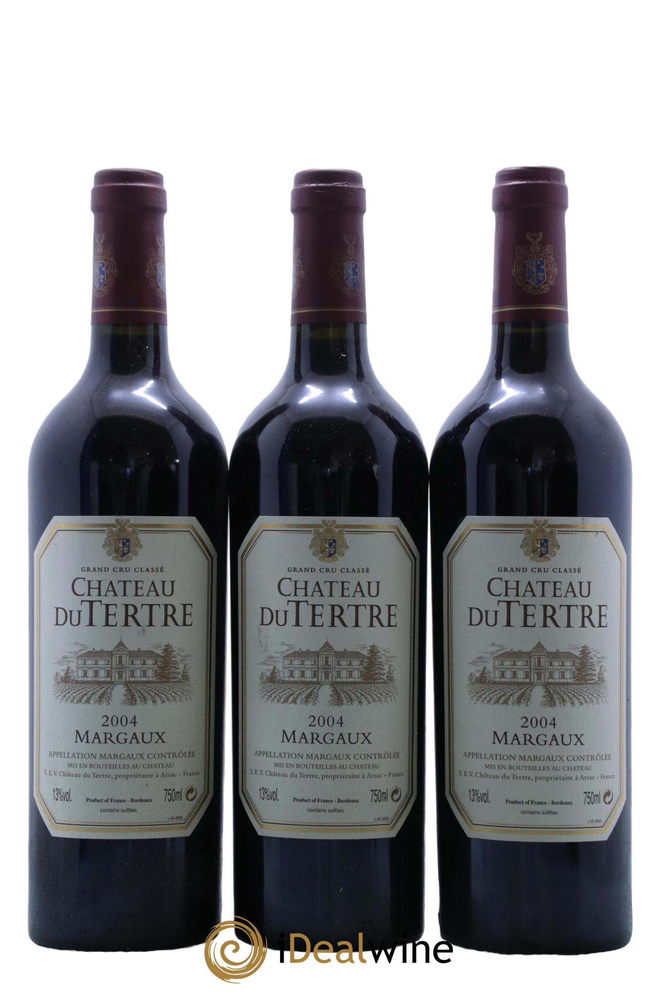 Château du Tertre 5ème Grand Cru Classé 2004 - Lot de 12 bouteilles - 4