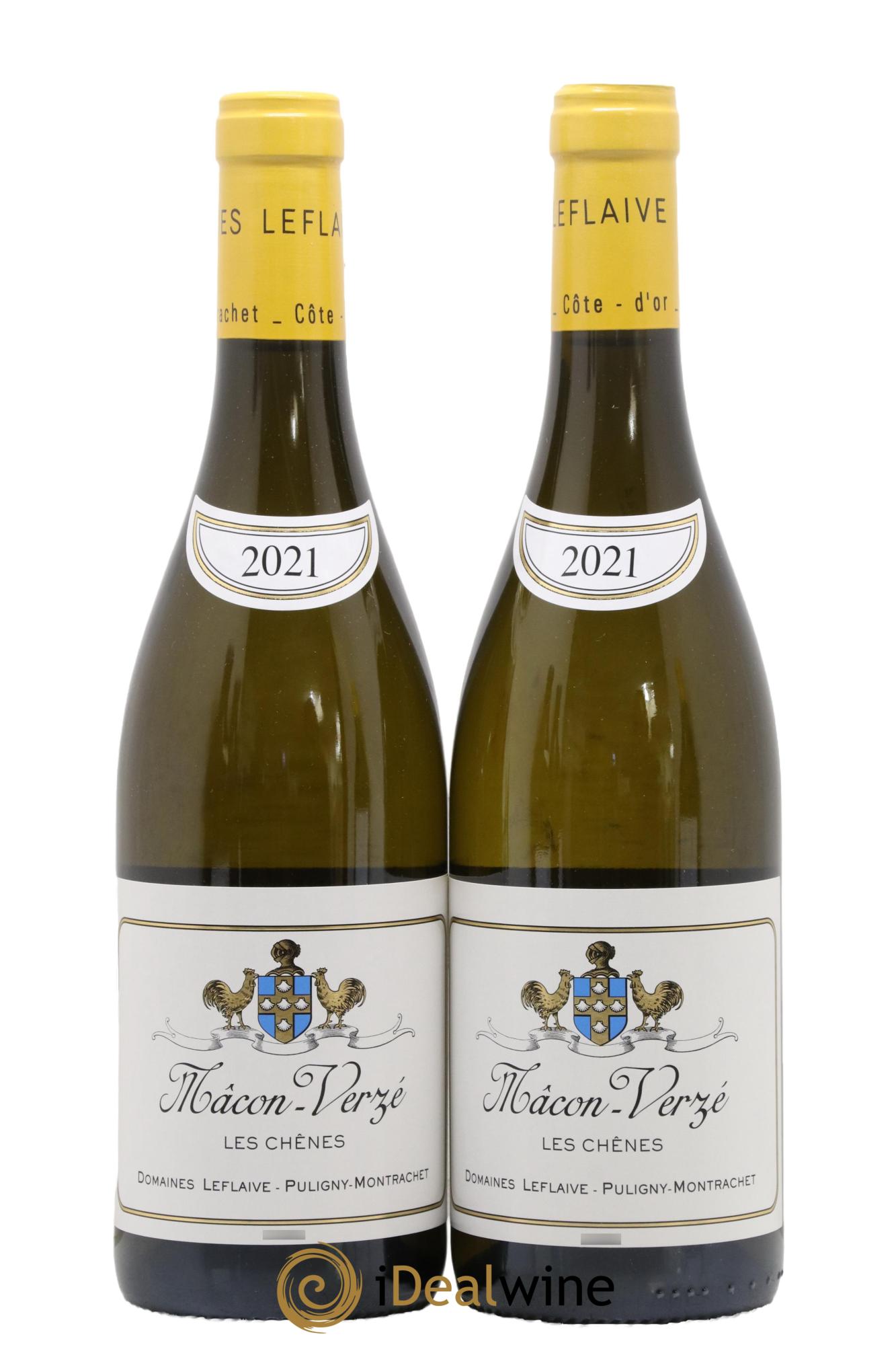 Mâcon-Verzé Les Chênes Leflaive (Domaine) 2021 - Lot of 2 bottles - 0