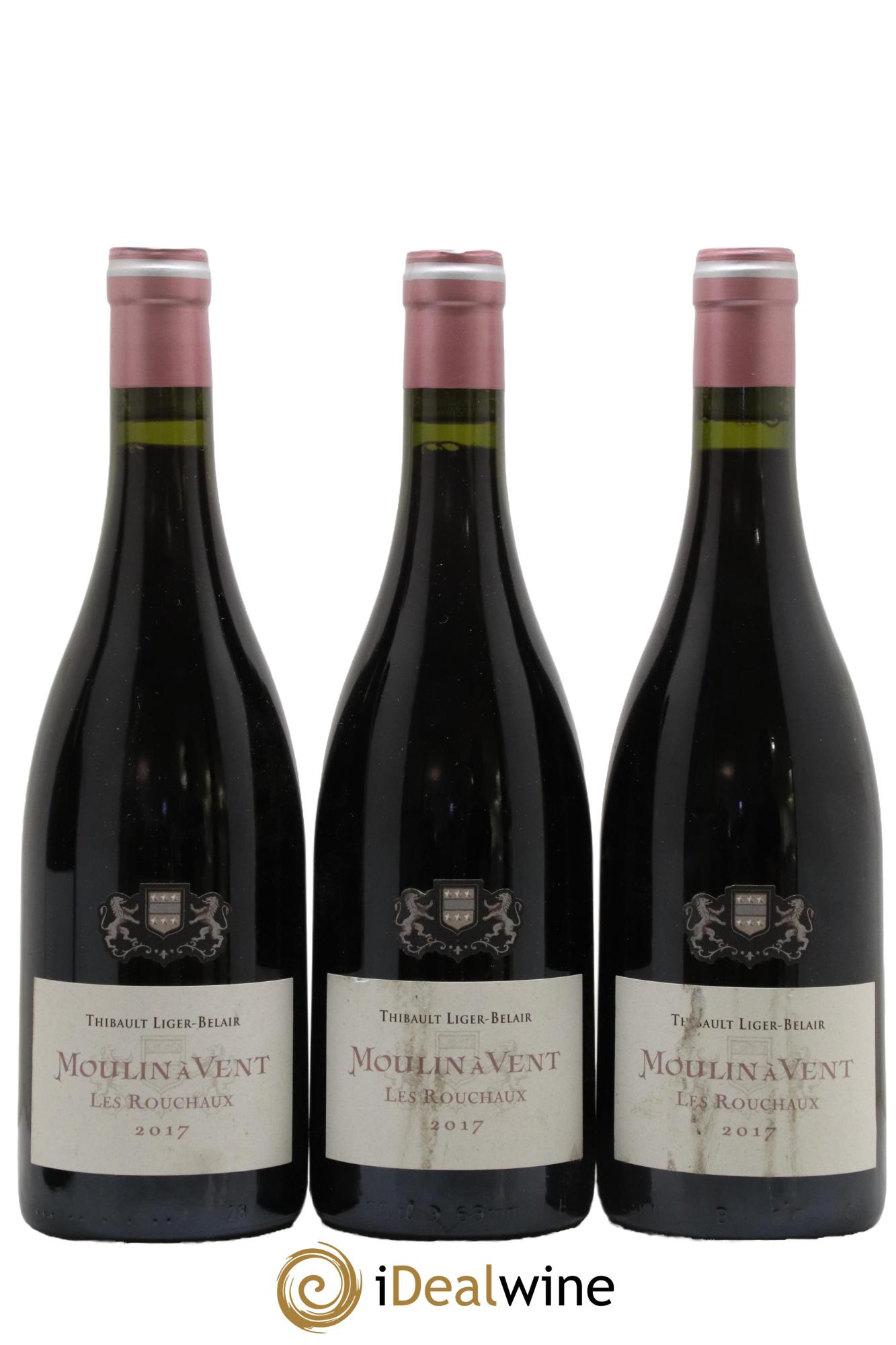 Moulin à Vent Les Rouchaux Thibault Liger-Belair 2017 - Lot of 3 bottles - 0