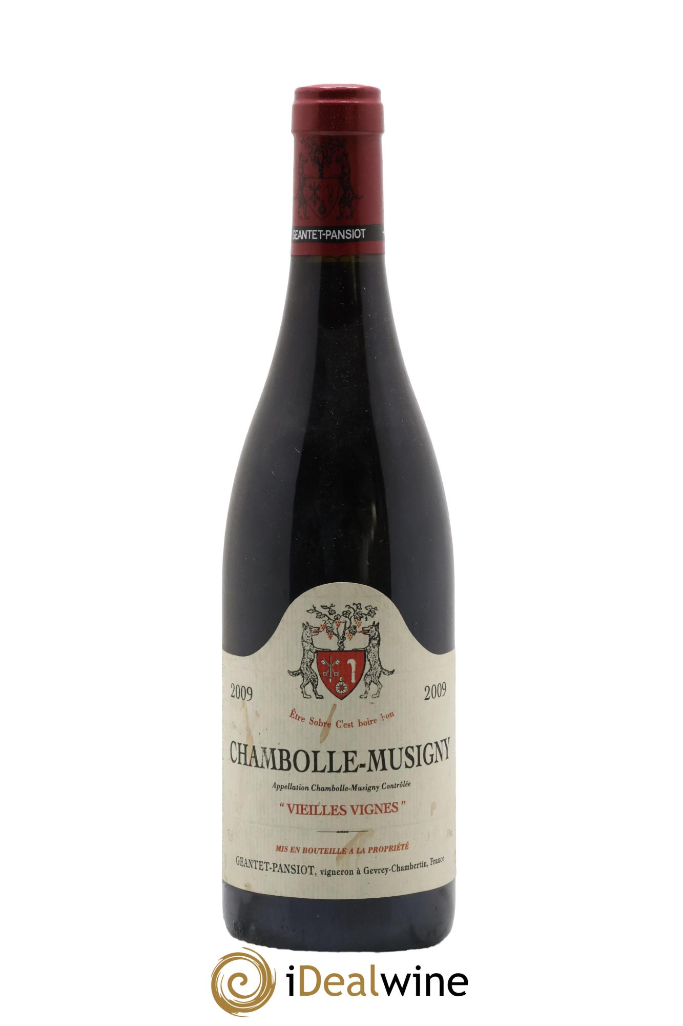 Chambolle-Musigny Vieilles vignes Geantet-Pansiot 2009 - Lot de 1 bouteille - 0
