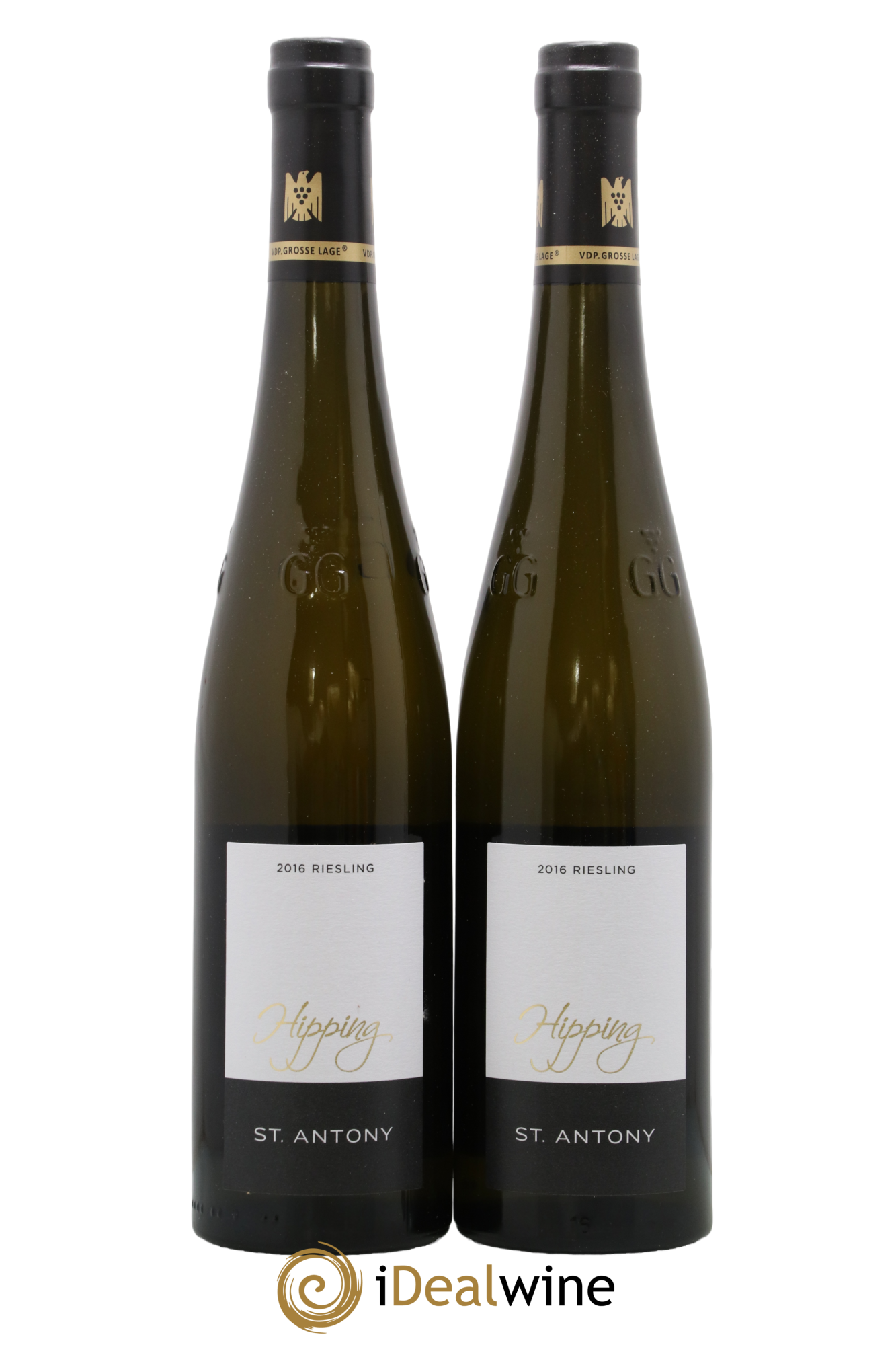 Allemagne Rheinhessen Riesling Sankt Antony Nierstein Hipping Großes Gewächs Trocken 2016 - Lot de 2 bouteilles - 0