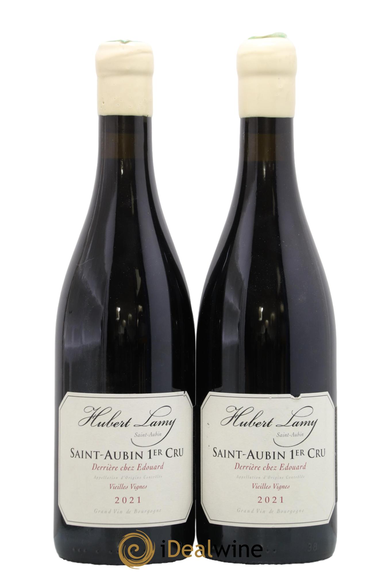 Saint-Aubin 1er Cru Derrière chez Edouard Vieilles Vignes Hubert Lamy 2021 - Posten von 2 Flaschen - 0