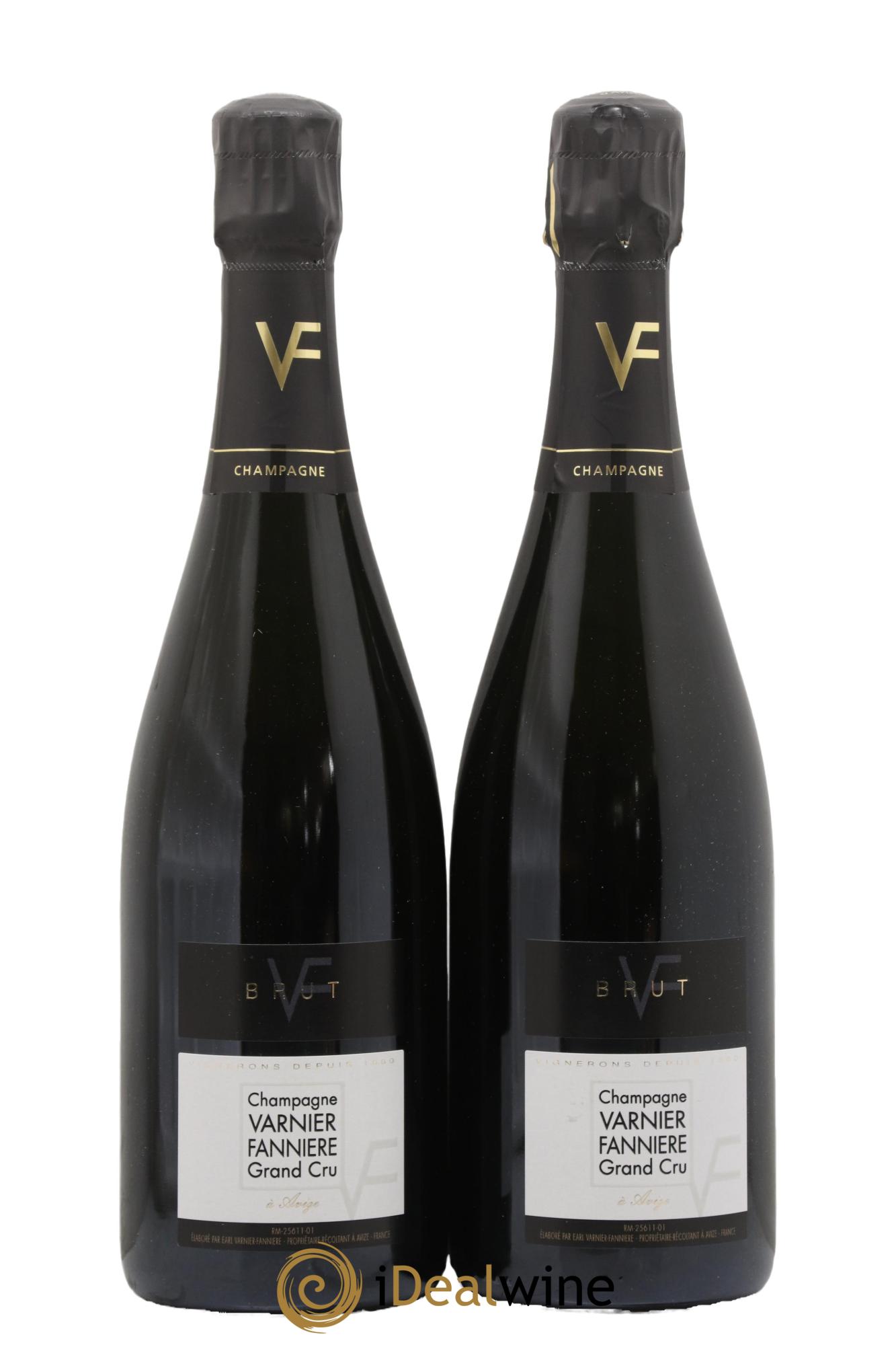Grand Cru Brut Grand Vintage Varnier-Fannière - Posten von 2 Flaschen - 0
