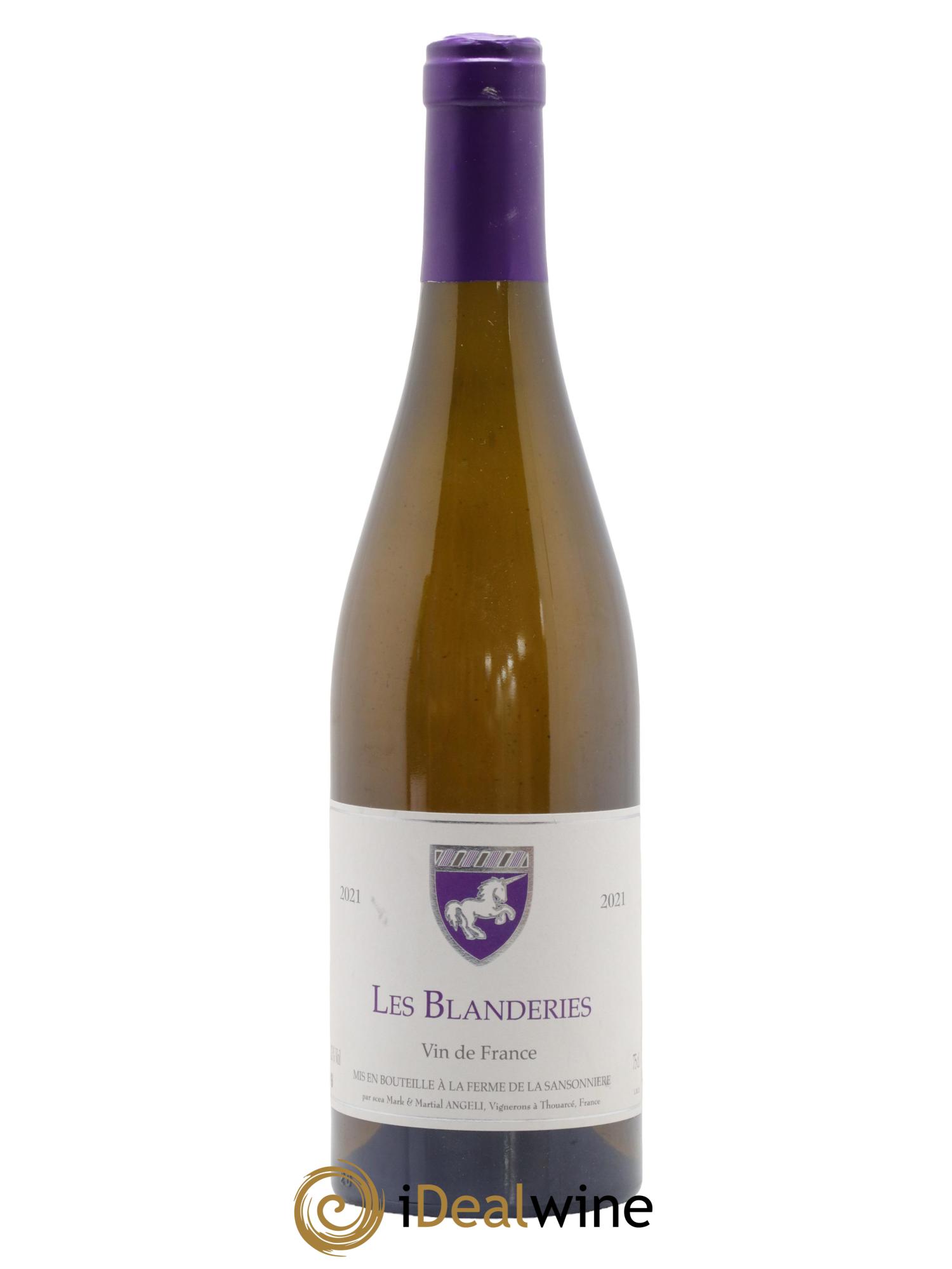 Vin de France Les Blanderies Mark Angeli (Domaine) - Ferme de la Sansonnière 2021 - Lot de 1 bouteille - 0