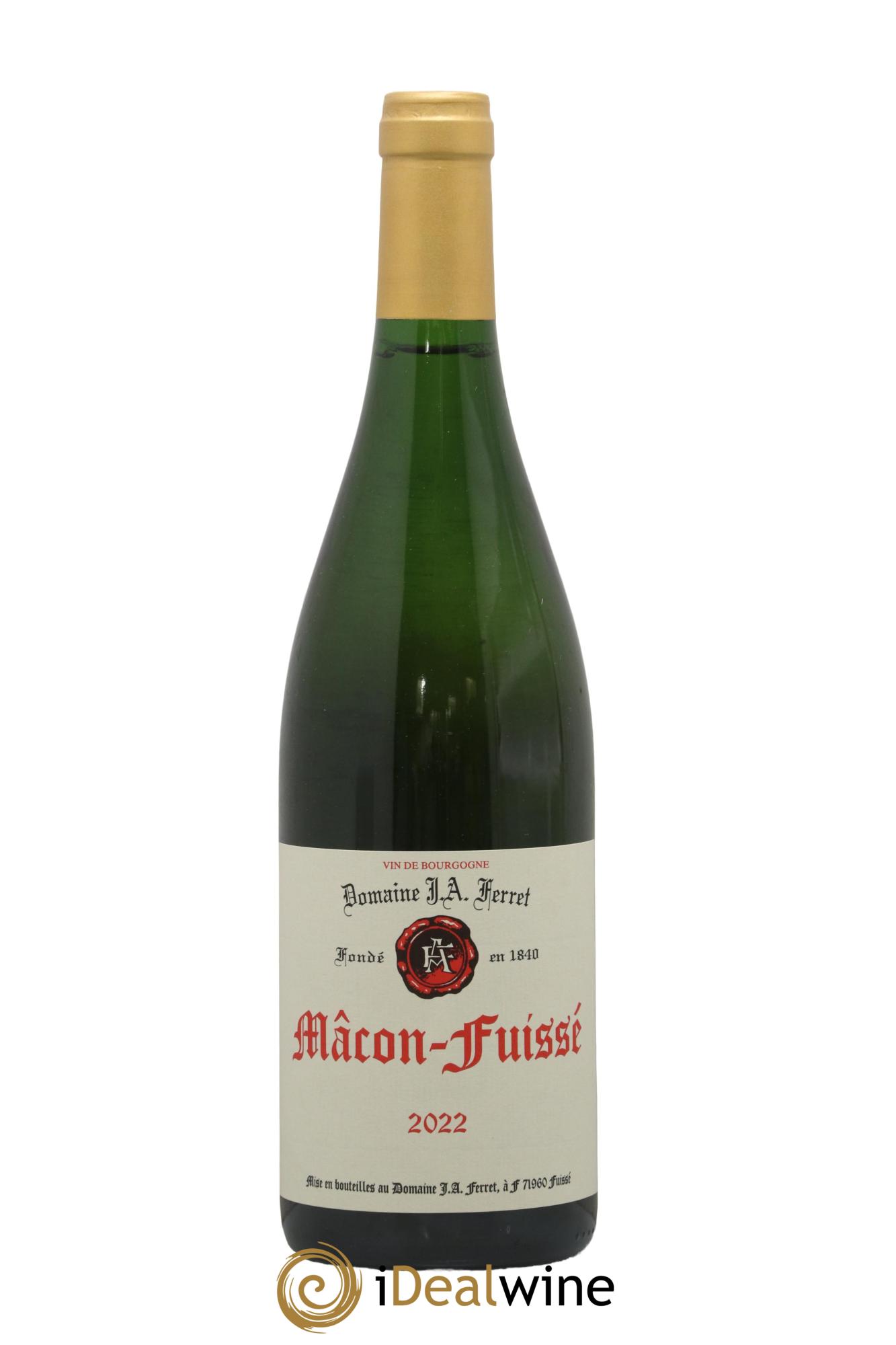 Mâcon-Fuissé J.A. Ferret (Domaine) 2022 - Lotto di 1 bottiglia - 0