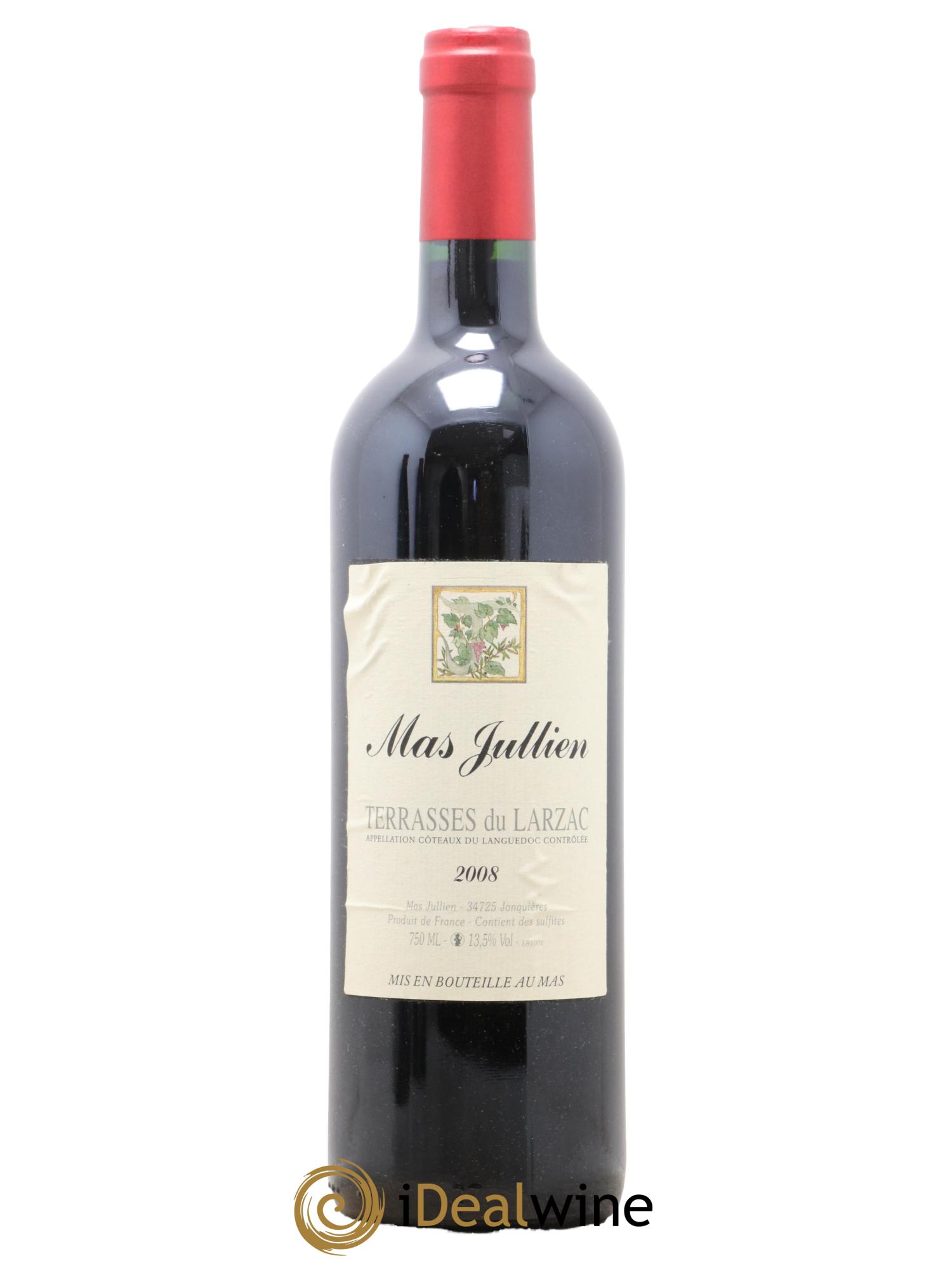 Coteaux du Languedoc - Terrasses du Larzac Mas Jullien Olivier Jullien 2008 - Lot of 1 bottle - 0