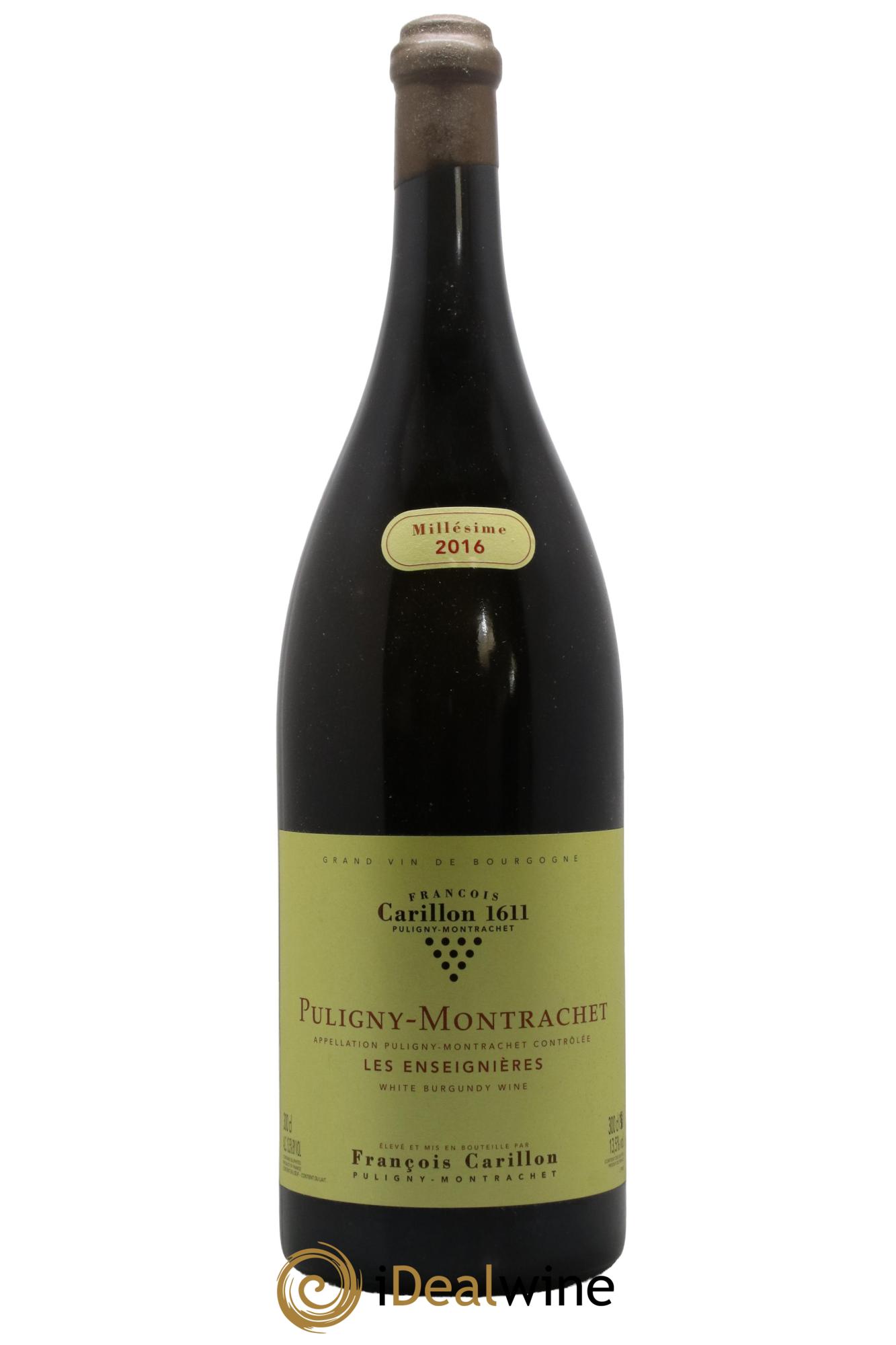 Puligny-Montrachet Les Enseignères François Carillon 2016 - Lot of 1 double magnum - 1