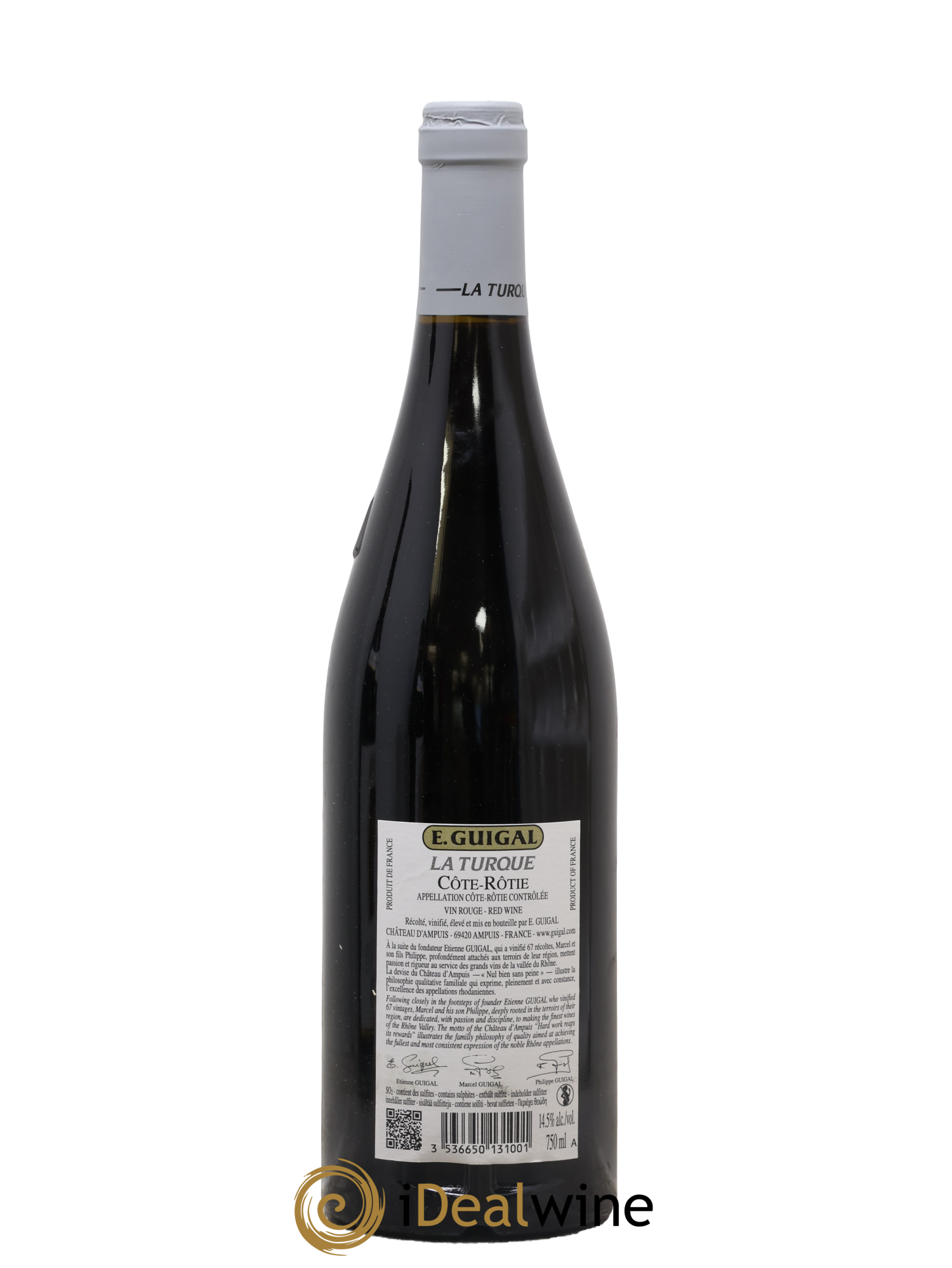 Côte-Rôtie Guigal Trilogie La Turque - La Landonne - La Mouline 2019 - Posten von 3 Flaschen - 2