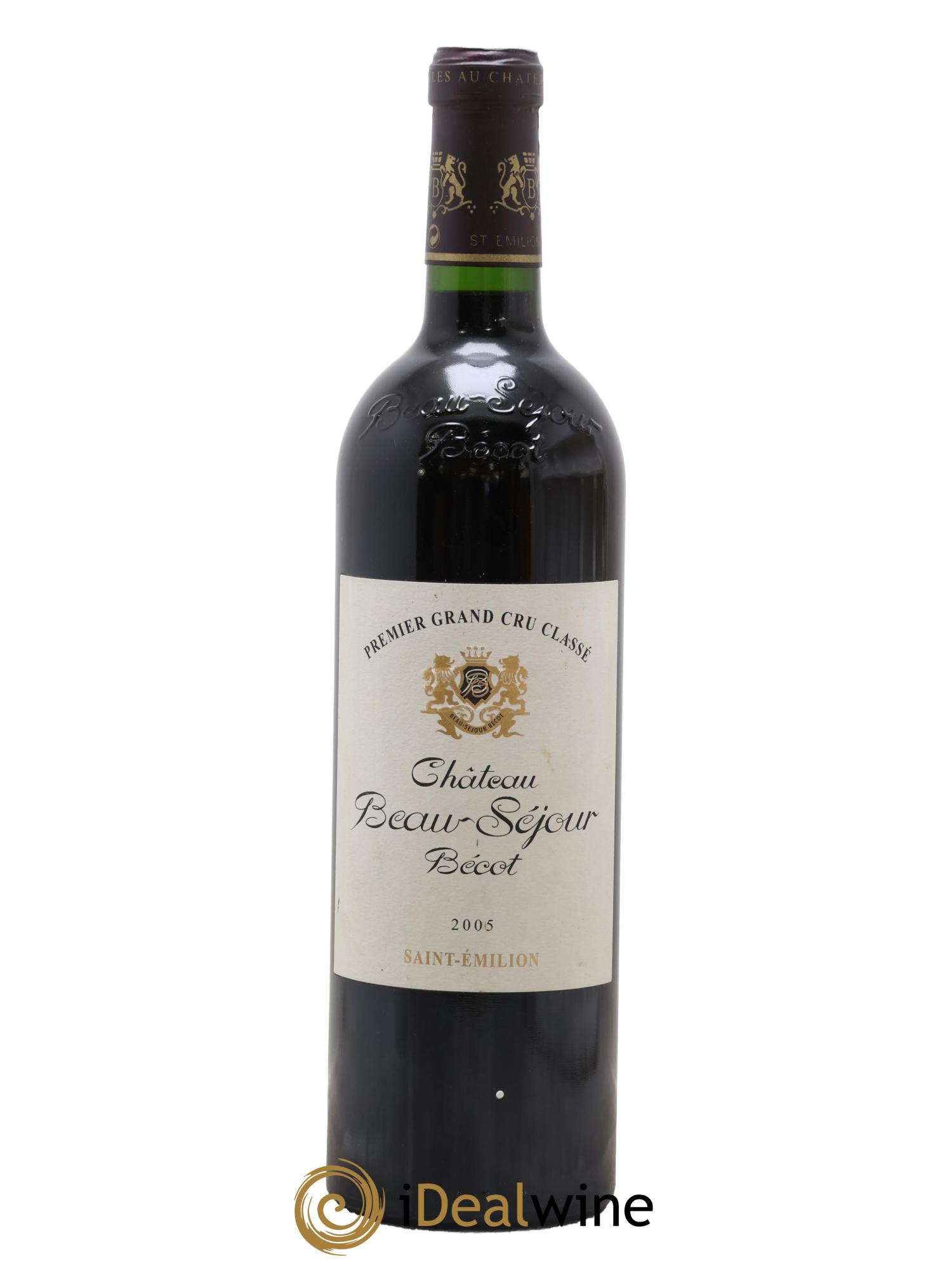 Château Beau-Séjour Bécot 1er Grand Cru Classé B 2005 - Posten von 1 Flasche - 0