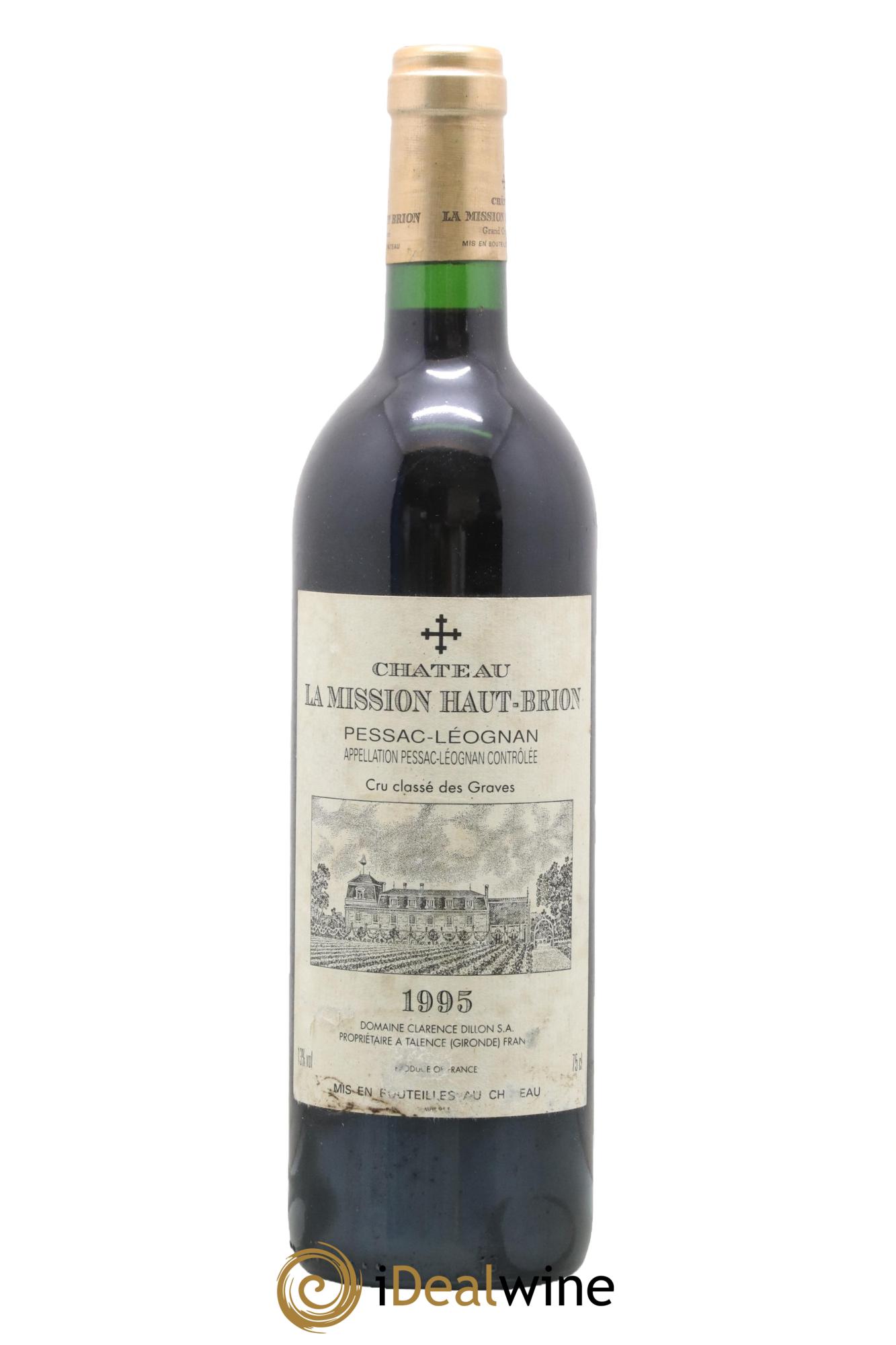 Château la Mission Haut-Brion Cru Classé de Graves 1995 - Lot of 1 bottle - 0