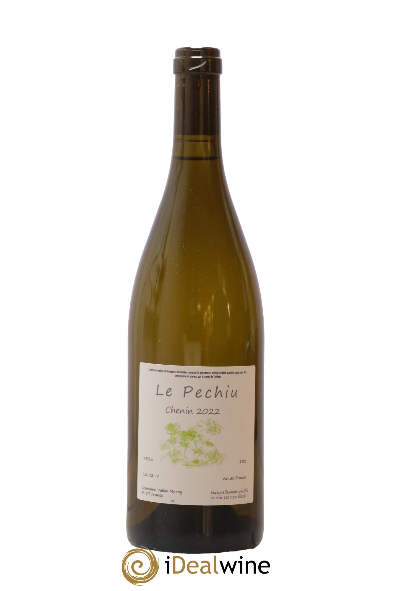 Vin de France Chenin Le Pechiu Vallée Moray 2022 - Lot de 1 bouteille - 0