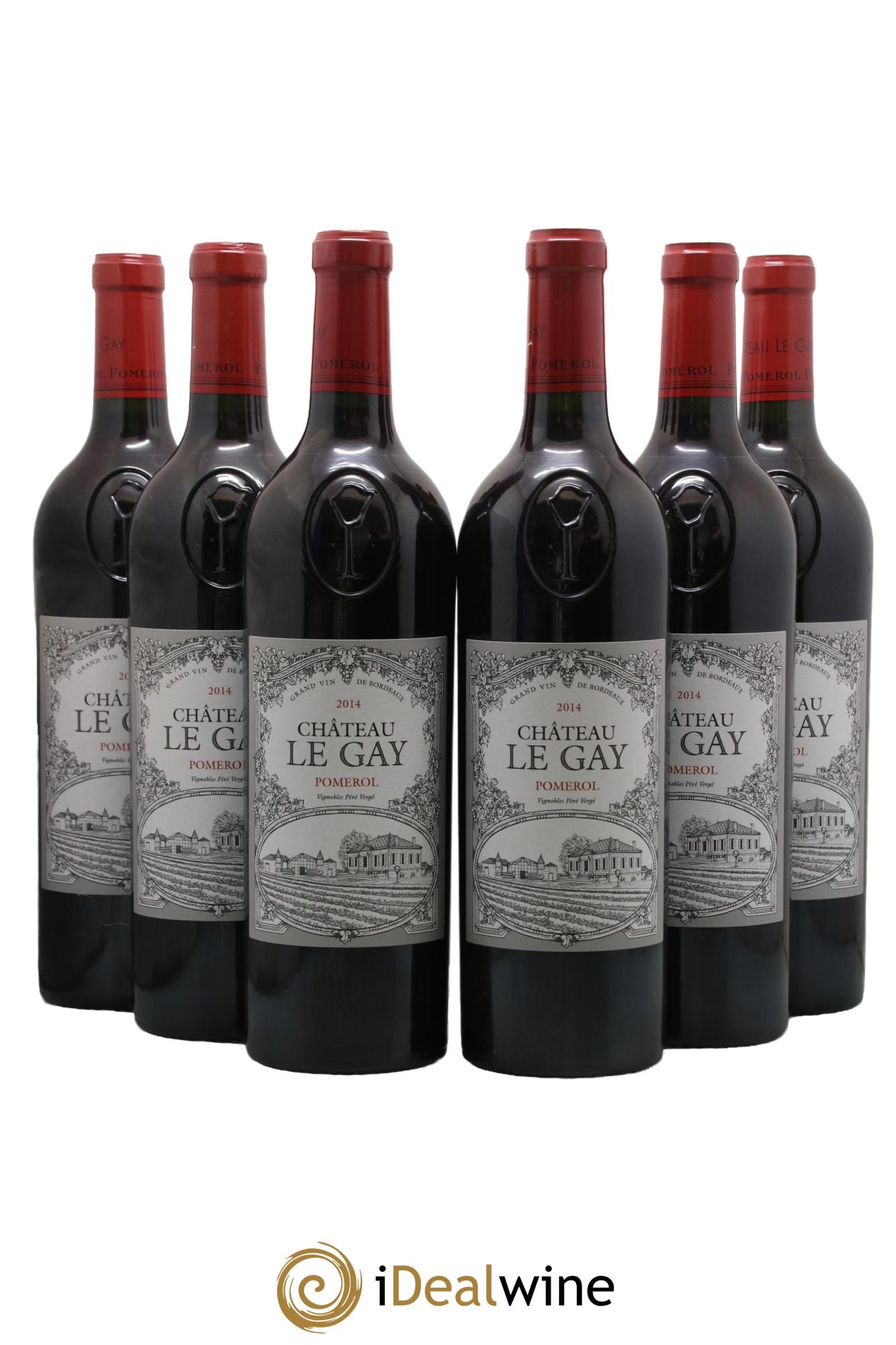 Château Le Gay 2014 - Lot de 6 bouteilles - 0